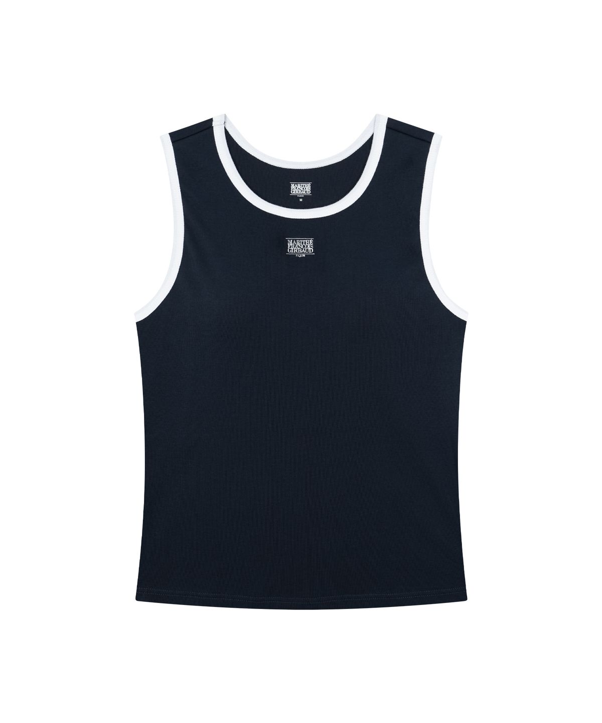 마리떼 프랑소와 저버(MARITHÉ + FRANҪOIS GIRBAUD) UNDERWEAR W CLASSIC LOGO RINGER TANK BRA TOP navy