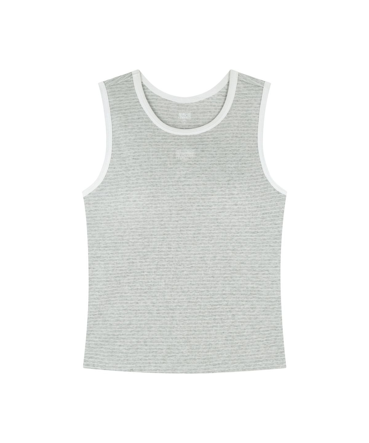 마리떼 프랑소와 저버(MARITHÉ + FRANҪOIS GIRBAUD) UNDERWEAR W CLASSIC LOGO RINGER TANK BRA TOP heather gray