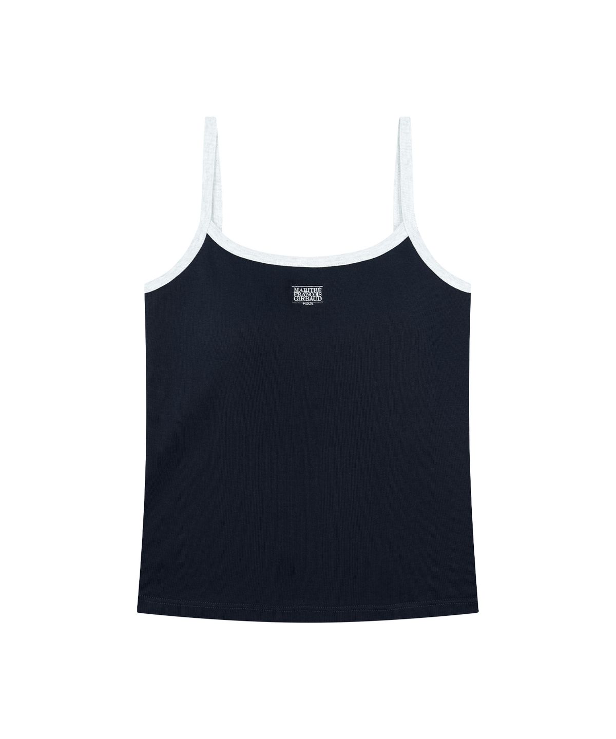 마리떼 프랑소와 저버(MARITHÉ + FRANҪOIS GIRBAUD) UNDERWEAR W CLASSIC LOGO RINGER CAMI BRA TOP navy