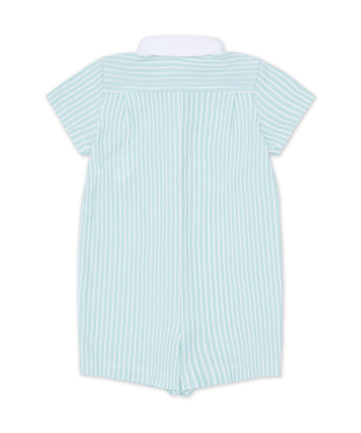 폴로 랄프 로렌 칠드런(POLO RALPH LAUREN CHILDREN) 스트라이프 니트 옥스포드 쇼트올-그린
