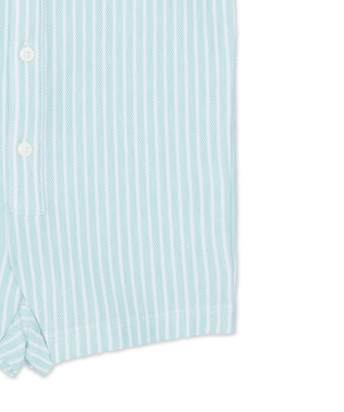 폴로 랄프 로렌 칠드런(POLO RALPH LAUREN CHILDREN) 스트라이프 니트 옥스포드 쇼트올-그린