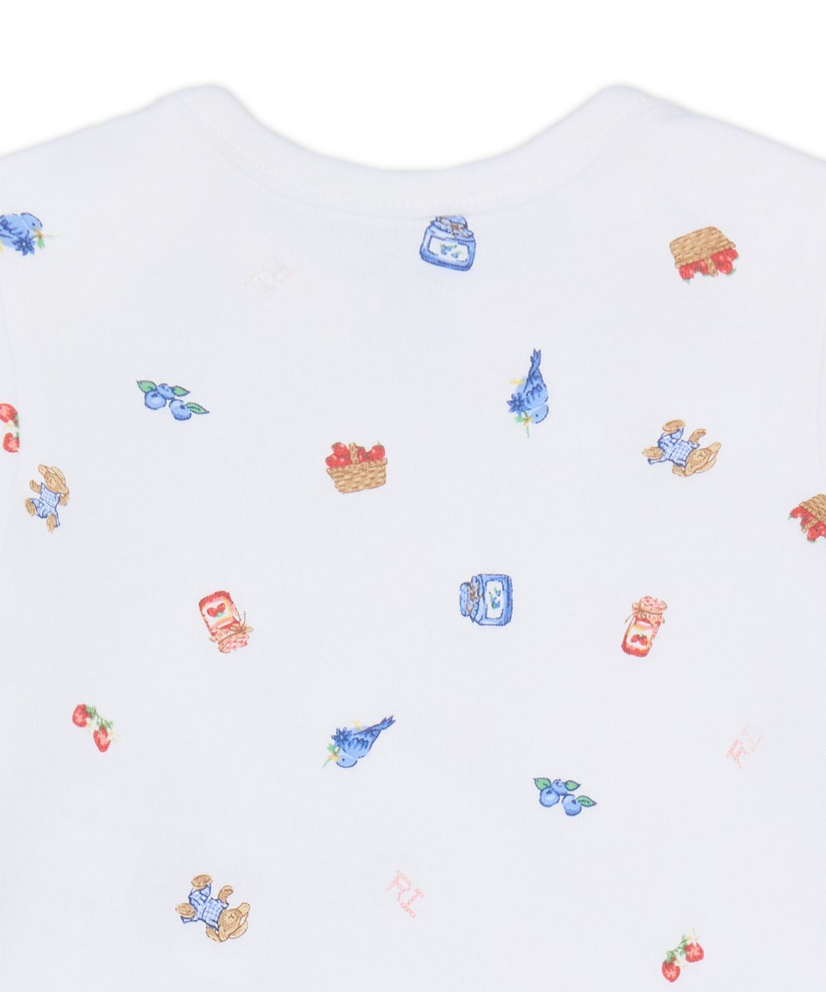 폴로 랄프 로렌 칠드런(POLO RALPH LAUREN CHILDREN) 폴로 베어 코튼 바디수트 투팩-핑크
