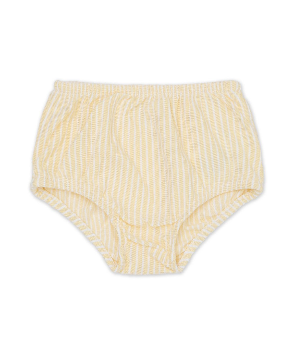 폴로 랄프 로렌 칠드런(POLO RALPH LAUREN CHILDREN) 벨트 옥스포드 메시 폴로 드레스 앤 블루머-옐로우