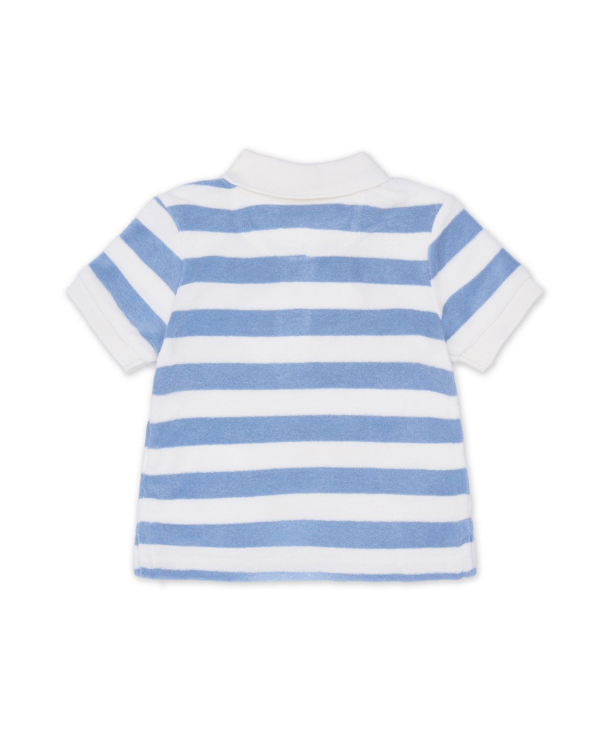 폴로 랄프 로렌 칠드런(POLO RALPH LAUREN CHILDREN) 스트라이프 테리 폴로 셔츠, 쇼트 앤 햇-멀티 컬러