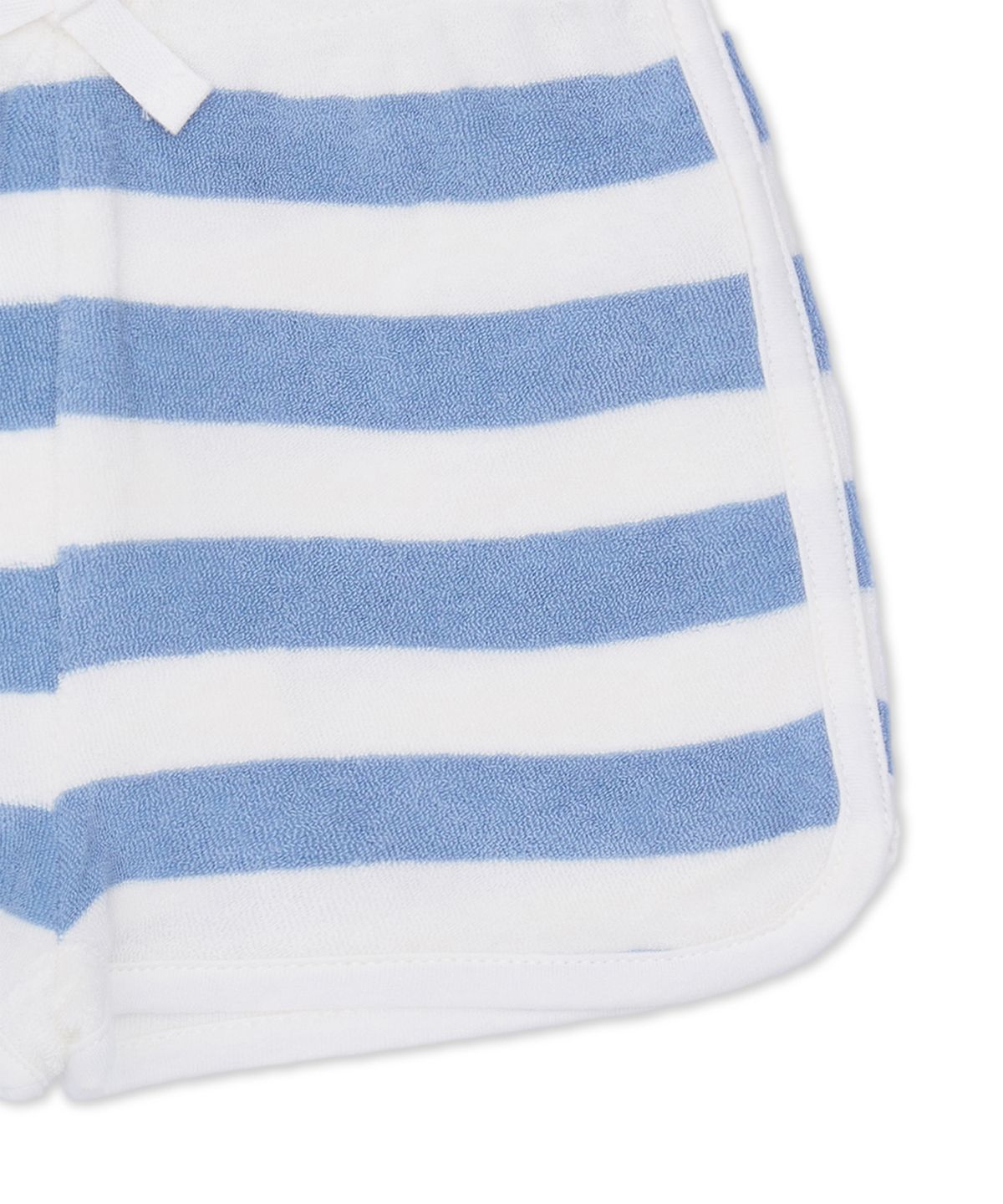폴로 랄프 로렌 칠드런(POLO RALPH LAUREN CHILDREN) 스트라이프 테리 폴로 셔츠, 쇼트 앤 햇-멀티 컬러