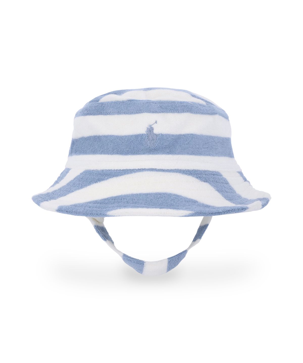 폴로 랄프 로렌 칠드런(POLO RALPH LAUREN CHILDREN) 스트라이프 테리 폴로 셔츠, 쇼트 앤 햇-멀티 컬러