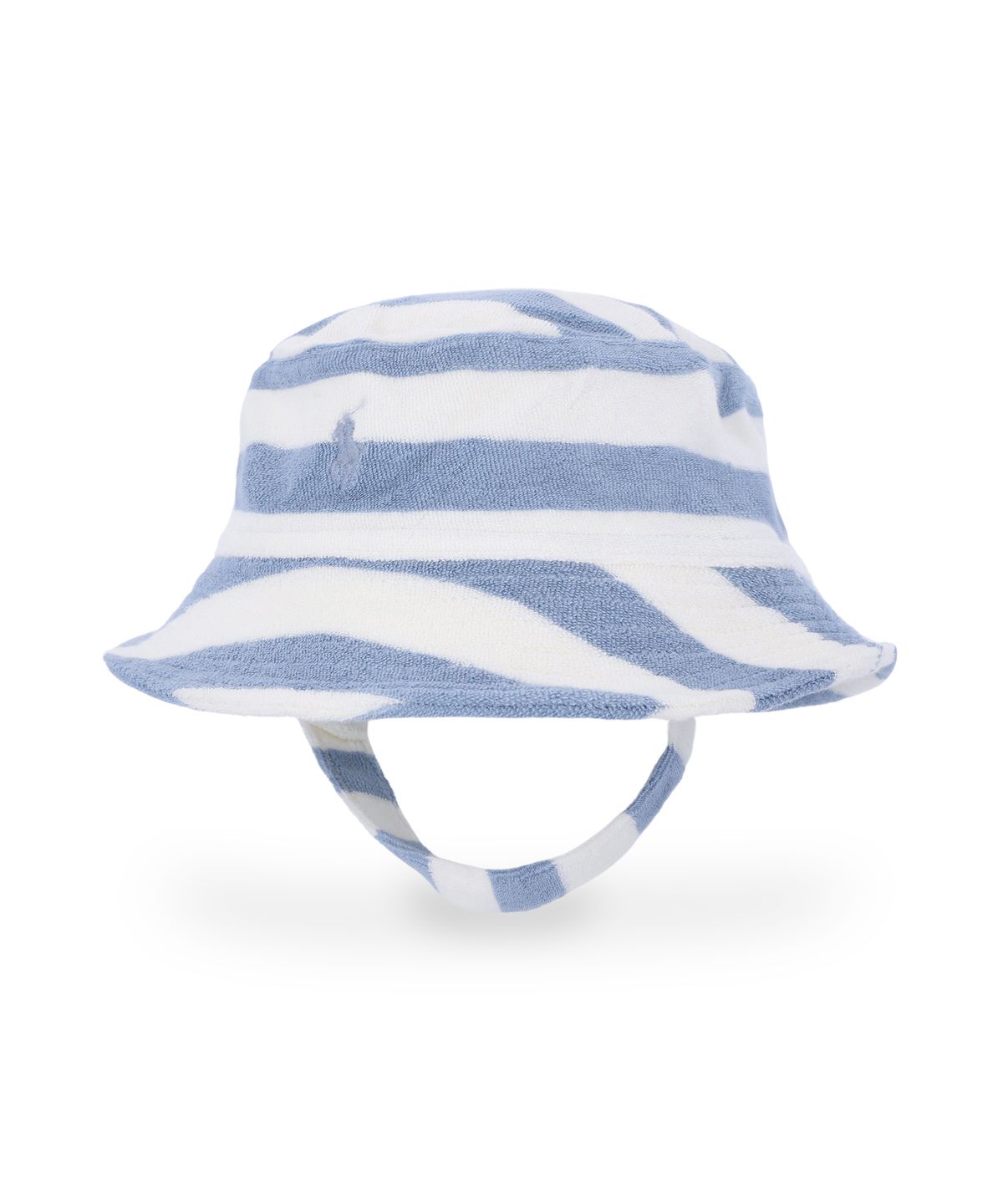 폴로 랄프 로렌 칠드런(POLO RALPH LAUREN CHILDREN) 스트라이프 테리 폴로 셔츠, 쇼트 앤 햇-멀티 컬러