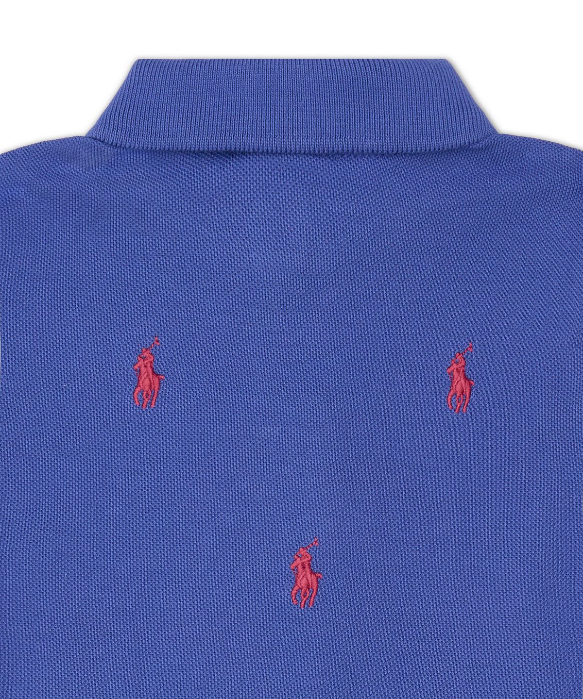 폴로 랄프 로렌 칠드런(POLO RALPH LAUREN CHILDREN) 폴로 포니 코튼 메시 폴로 쇼트올-멀티 컬러