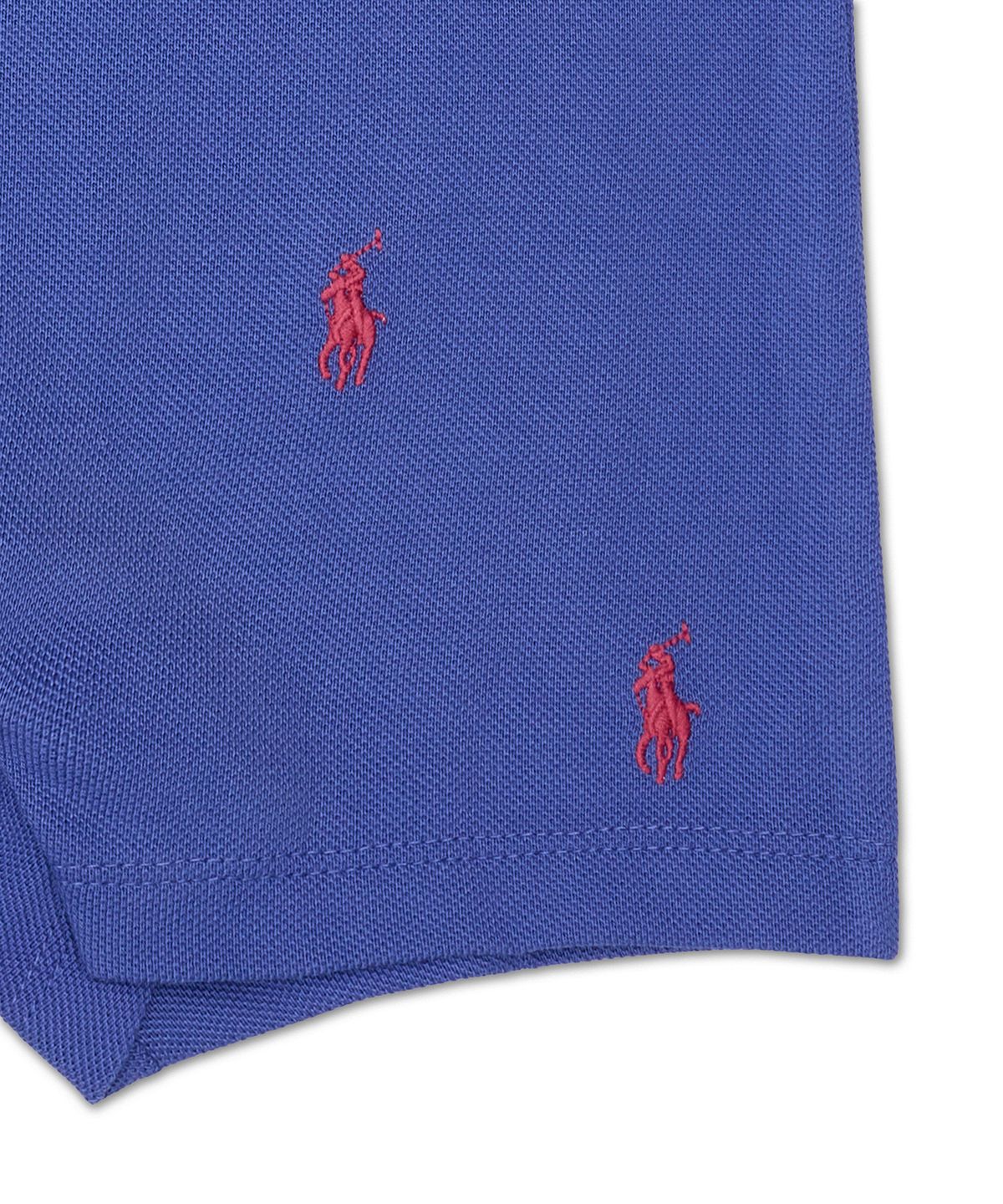 폴로 랄프 로렌 칠드런(POLO RALPH LAUREN CHILDREN) 폴로 포니 코튼 메시 폴로 쇼트올-멀티 컬러