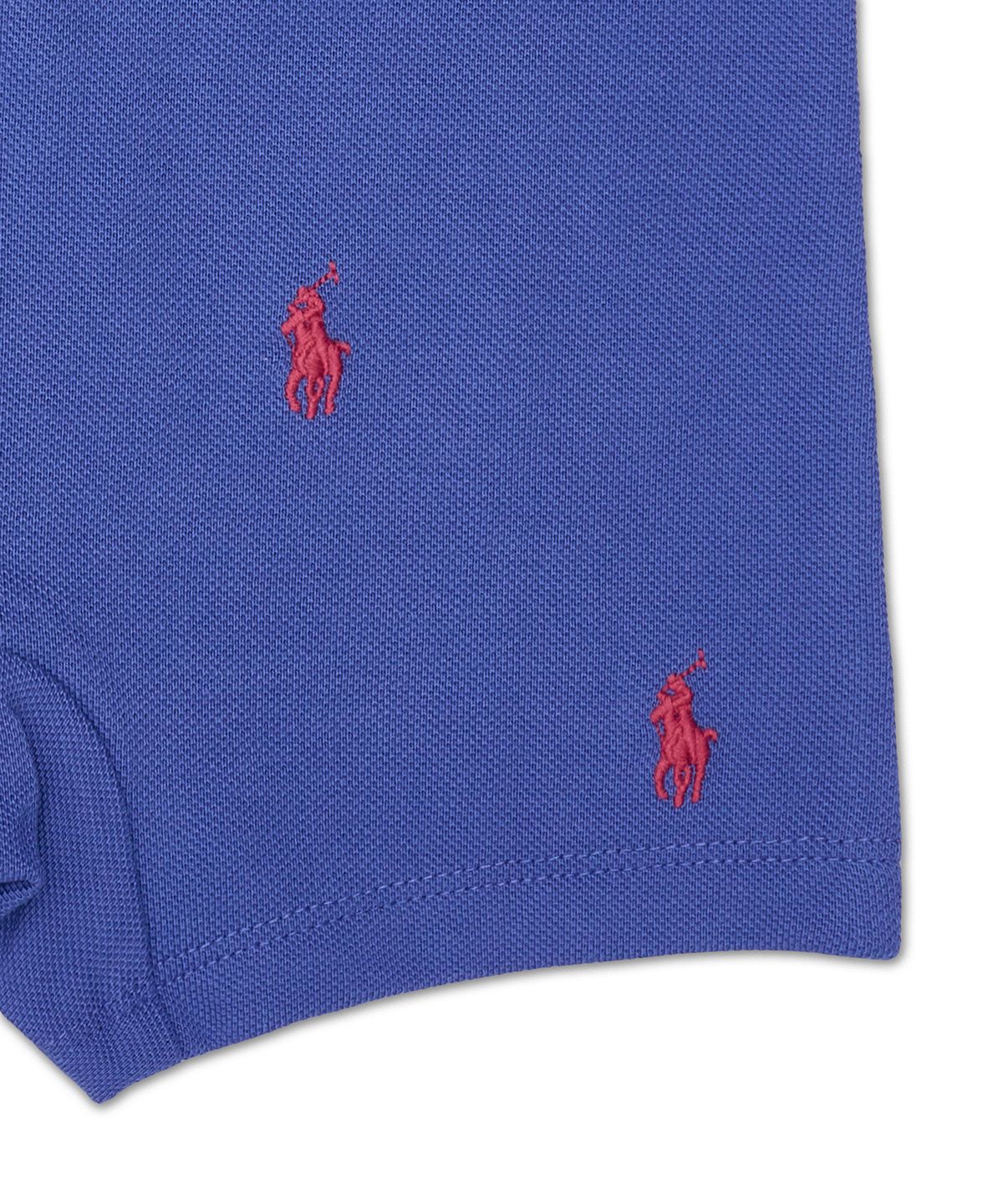 폴로 랄프 로렌 칠드런(POLO RALPH LAUREN CHILDREN) 폴로 포니 코튼 메시 폴로 쇼트올-멀티 컬러