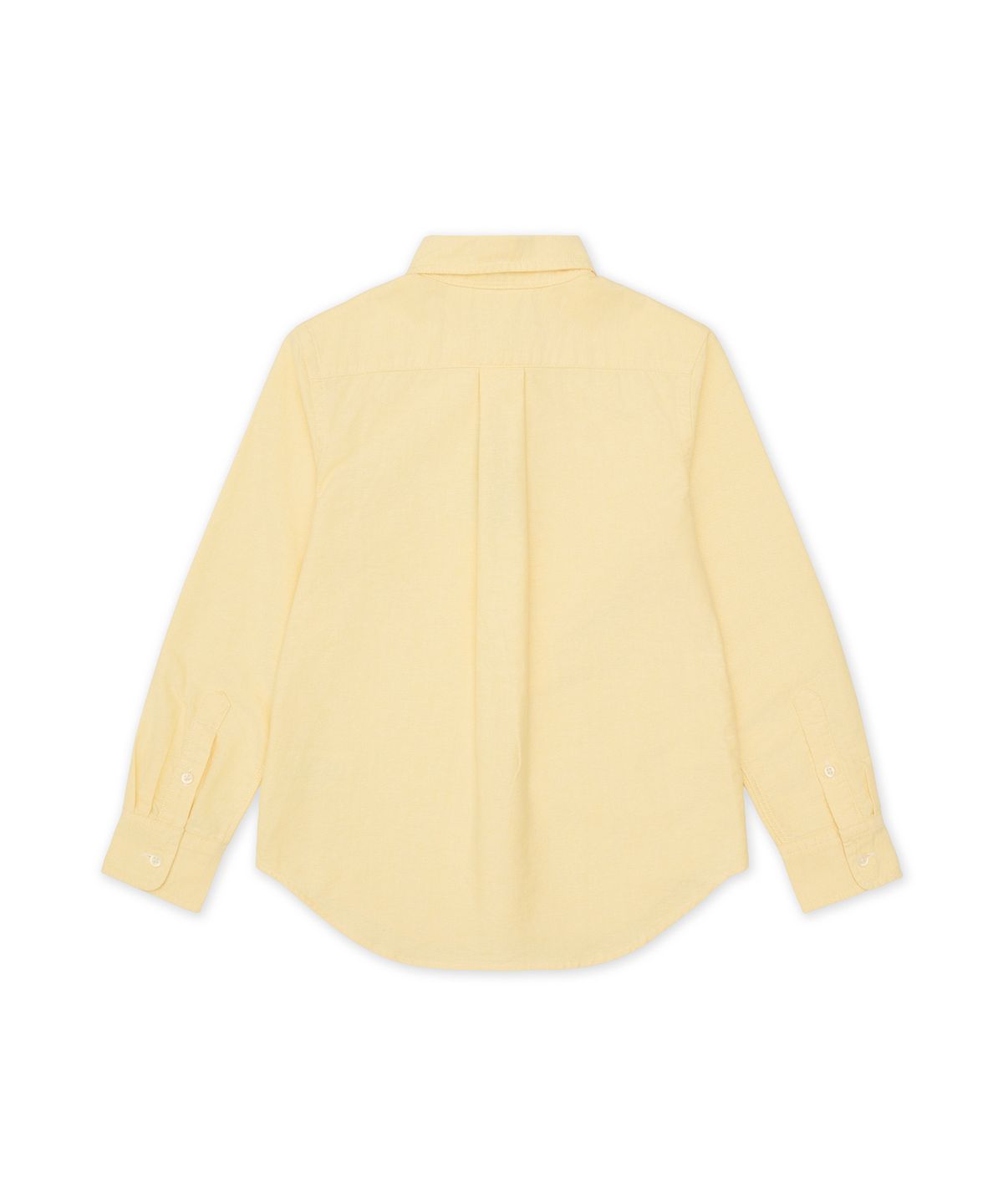 폴로 랄프 로렌 칠드런(POLO RALPH LAUREN CHILDREN) 아이코닉 옥스포드 셔츠-옐로우