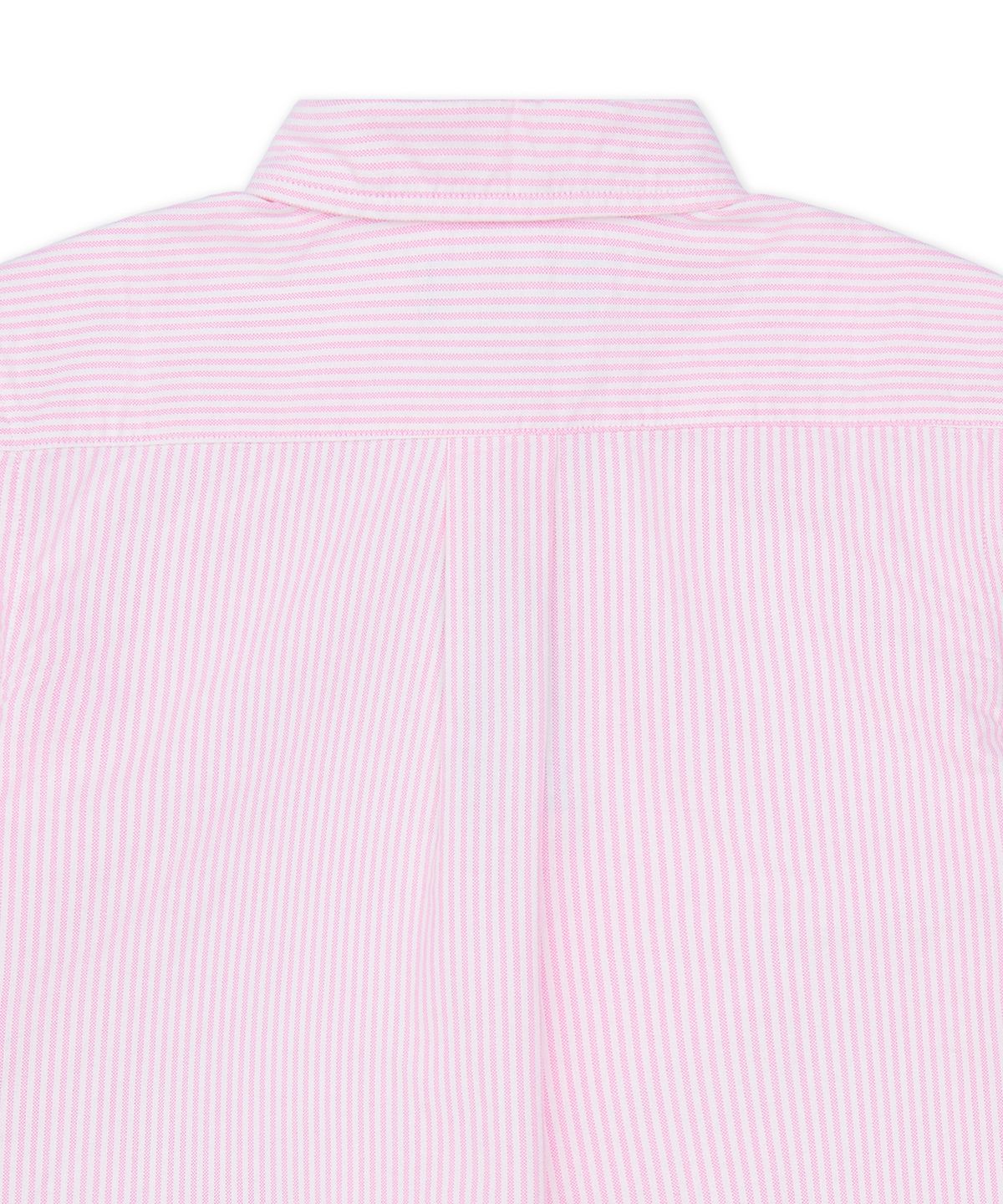 폴로 랄프 로렌 칠드런(POLO RALPH LAUREN CHILDREN) 스트라이프 코튼 옥스포드 셔츠-핑크