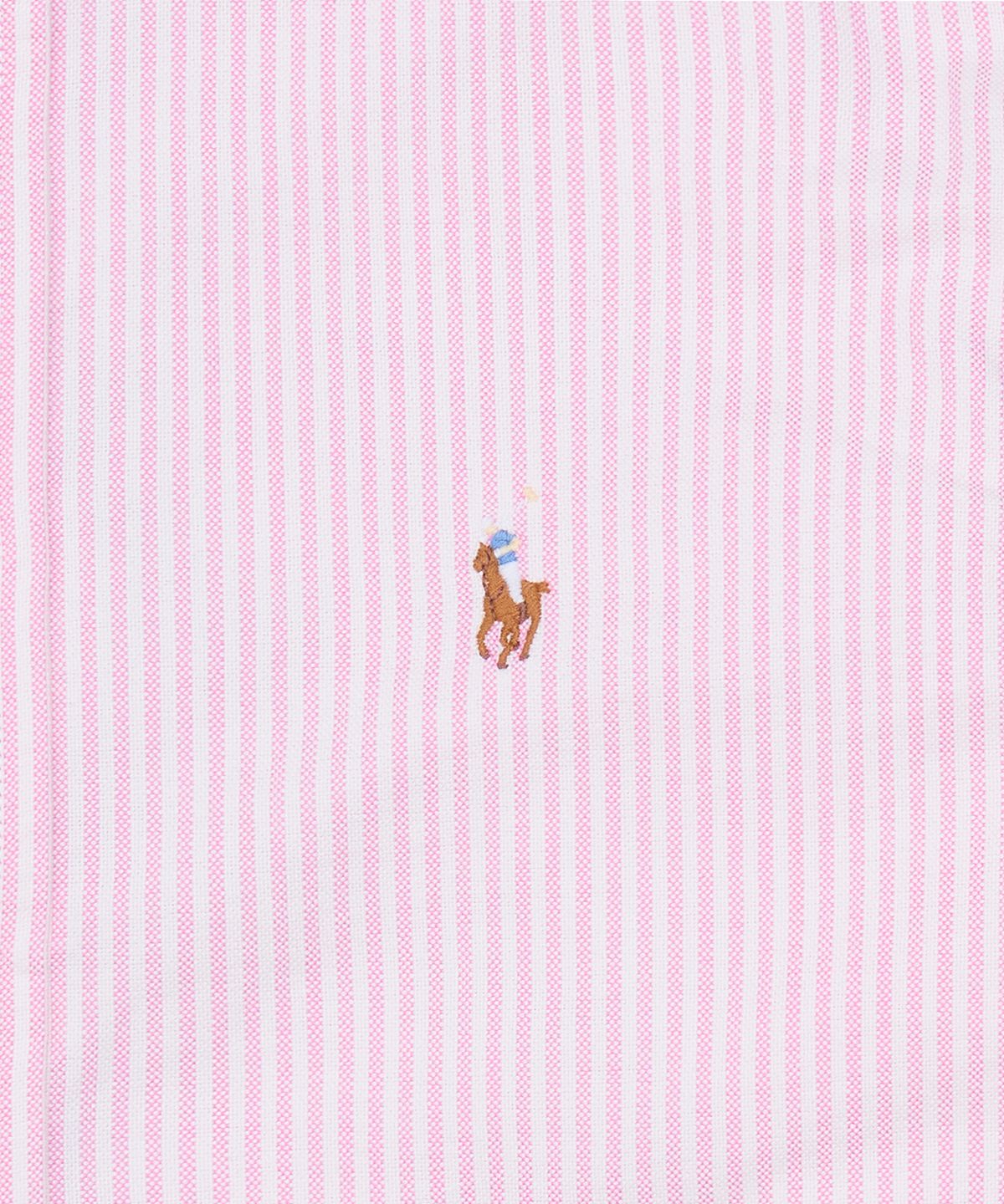 폴로 랄프 로렌 칠드런(POLO RALPH LAUREN CHILDREN) 스트라이프 코튼 옥스포드 셔츠-핑크