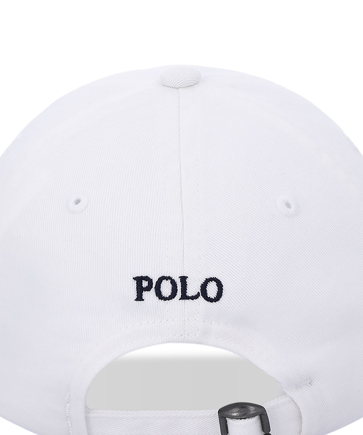 폴로 랄프 로렌 칠드런(POLO RALPH LAUREN CHILDREN) 아이코닉 코튼 치노 볼 캡-화이트