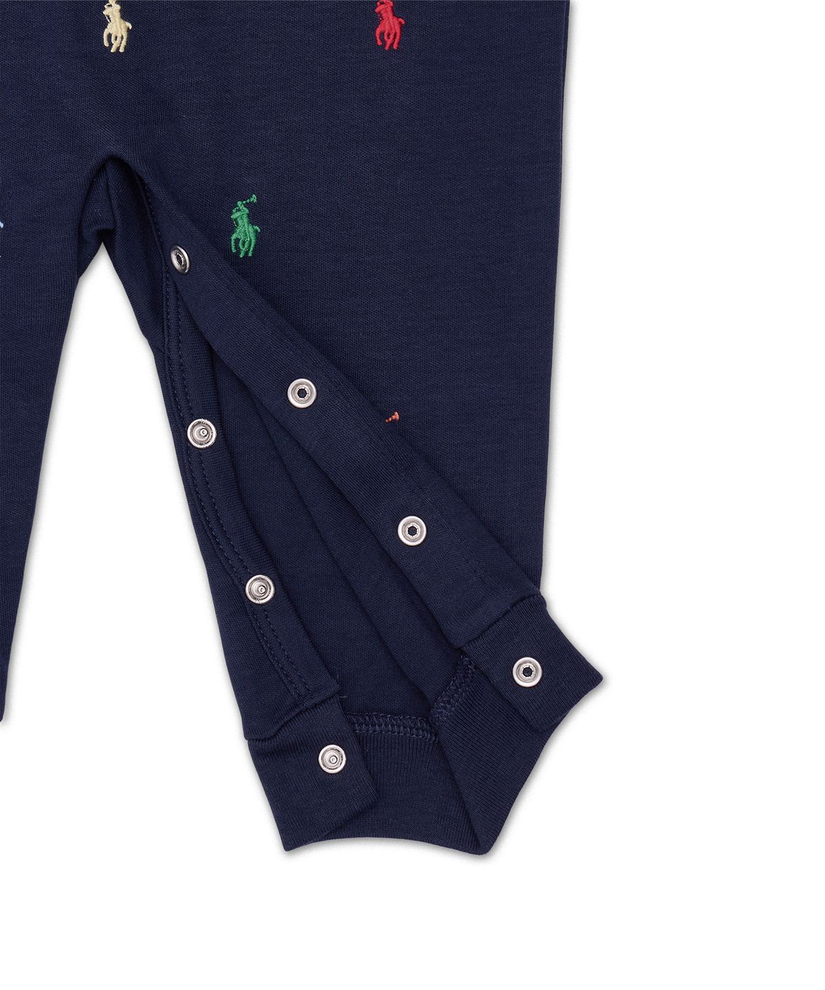 폴로 랄프 로렌 칠드런(POLO RALPH LAUREN CHILDREN) 코튼 인터록 커버올-네이비