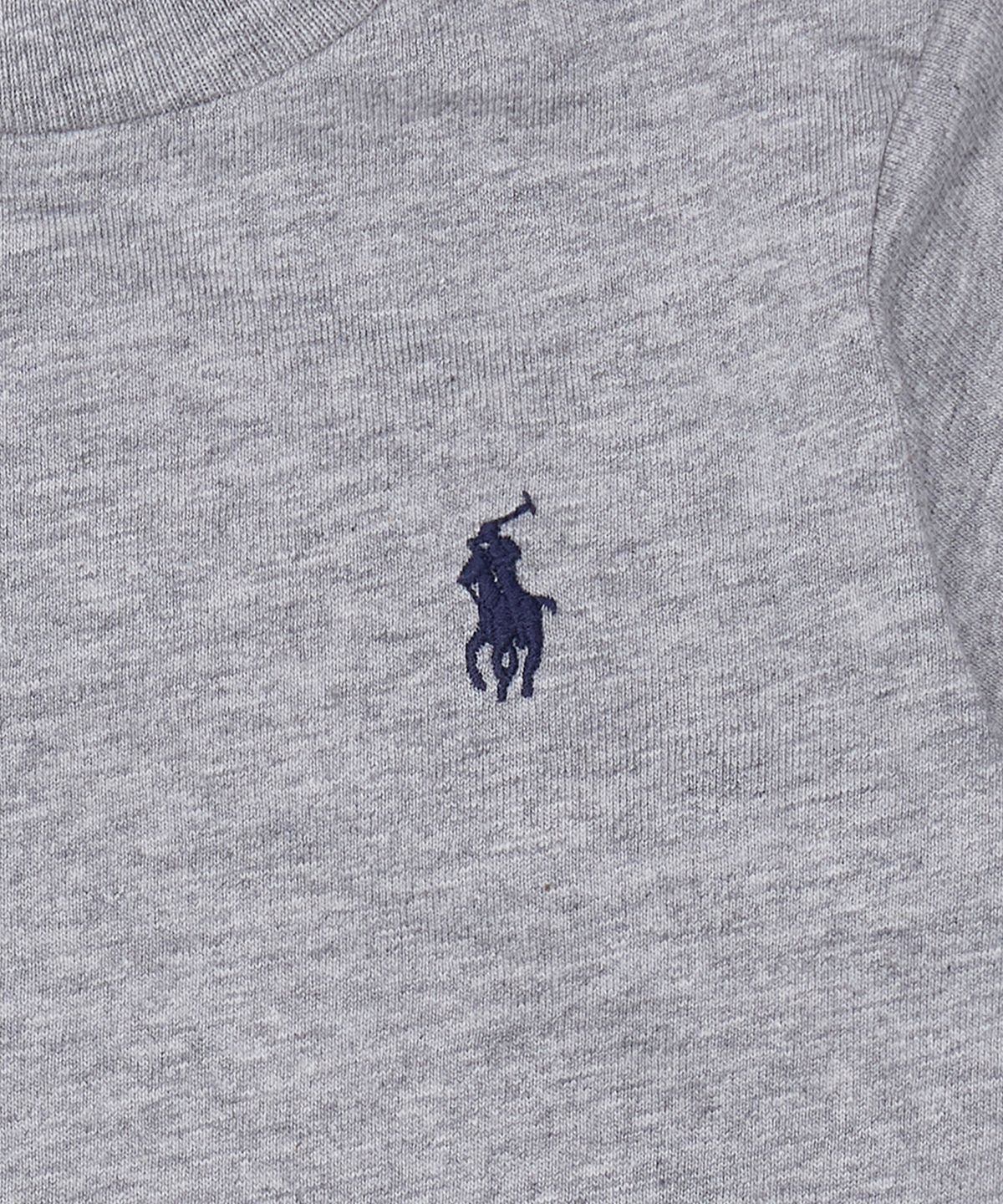 폴로 랄프 로렌 칠드런(POLO RALPH LAUREN CHILDREN) 코튼 저지 크루넥 티-그레이