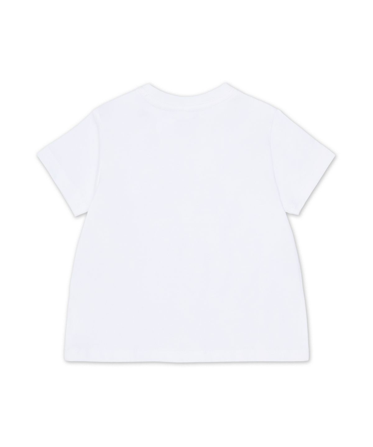 폴로 랄프 로렌 칠드런(POLO RALPH LAUREN CHILDREN) 코튼 저지 크루넥 티-화이트
