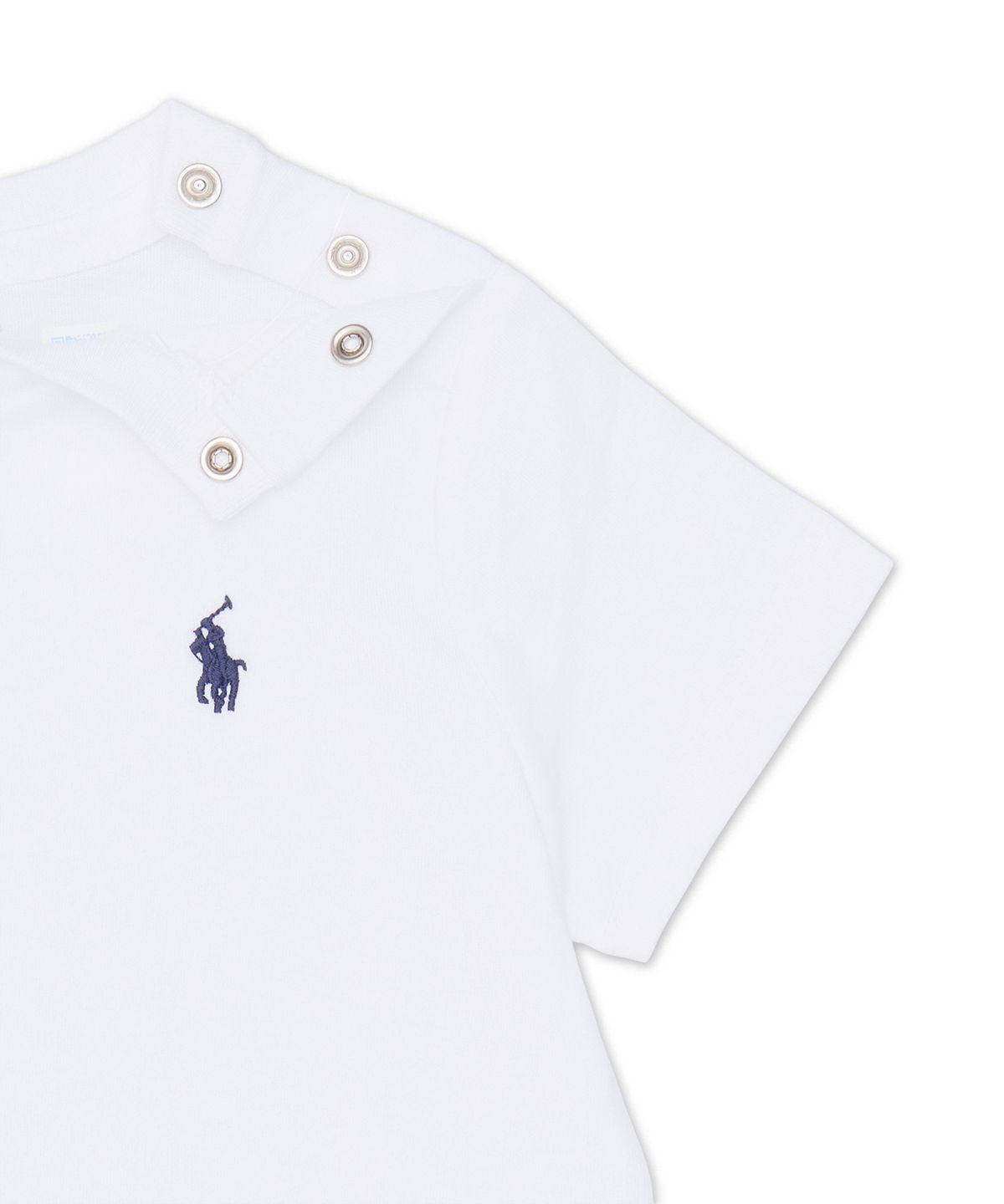 폴로 랄프 로렌 칠드런(POLO RALPH LAUREN CHILDREN) 코튼 저지 크루넥 티-화이트