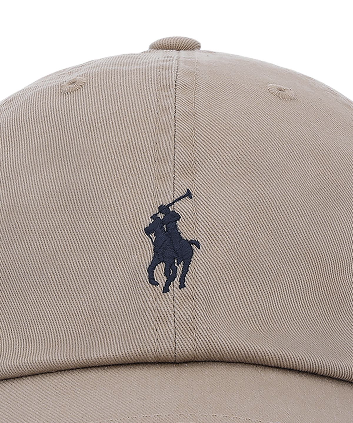폴로 랄프 로렌 칠드런(POLO RALPH LAUREN CHILDREN) 아이코닉 코튼 치노 볼 캡-베이지/카키