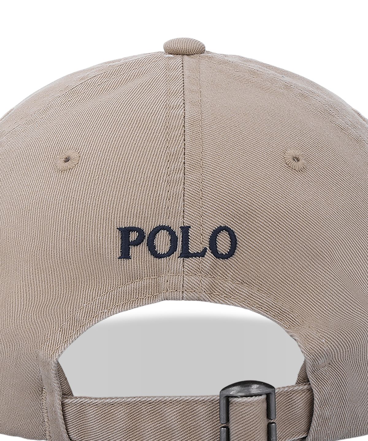 폴로 랄프 로렌 칠드런(POLO RALPH LAUREN CHILDREN) 아이코닉 코튼 치노 볼 캡-베이지/카키