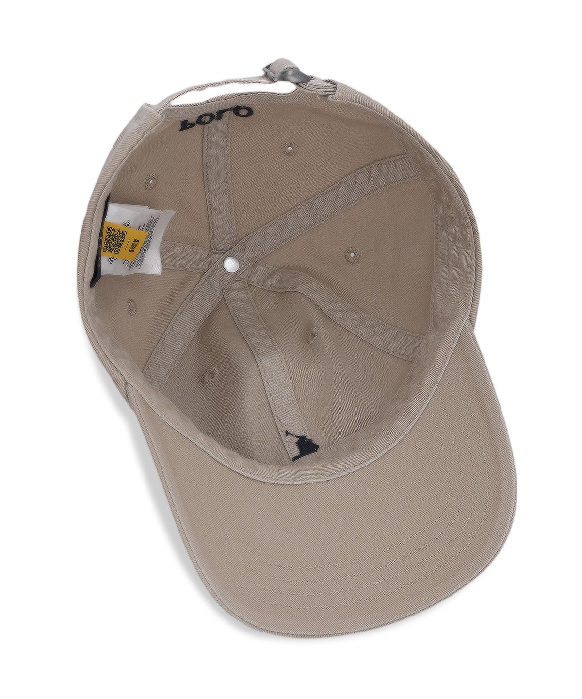 폴로 랄프 로렌 칠드런(POLO RALPH LAUREN CHILDREN) 아이코닉 코튼 치노 볼 캡-베이지/카키