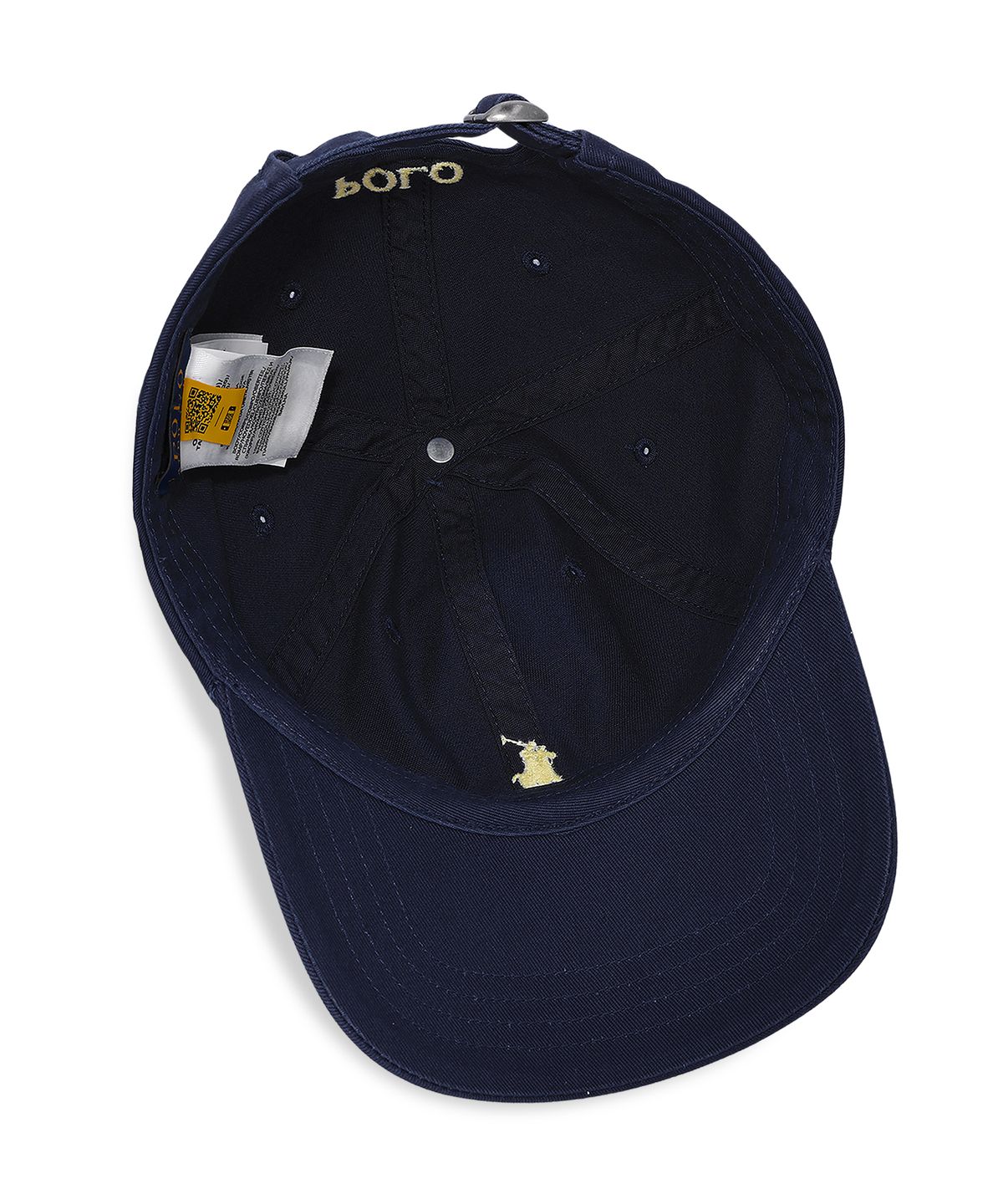 폴로 랄프 로렌 칠드런(POLO RALPH LAUREN CHILDREN) 아이코닉 코튼 치노 볼 캡-네이비