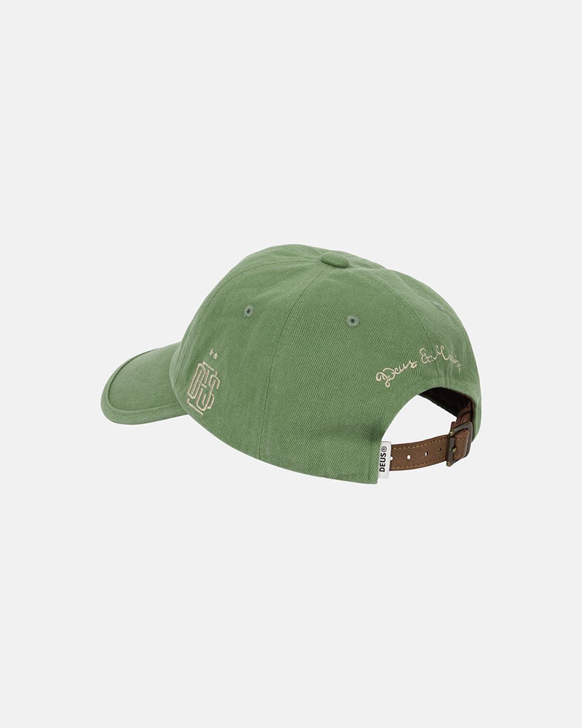 데우스 엑스 마키나(DEUS EX MACHINA) Emblem College Address Cap_Green
