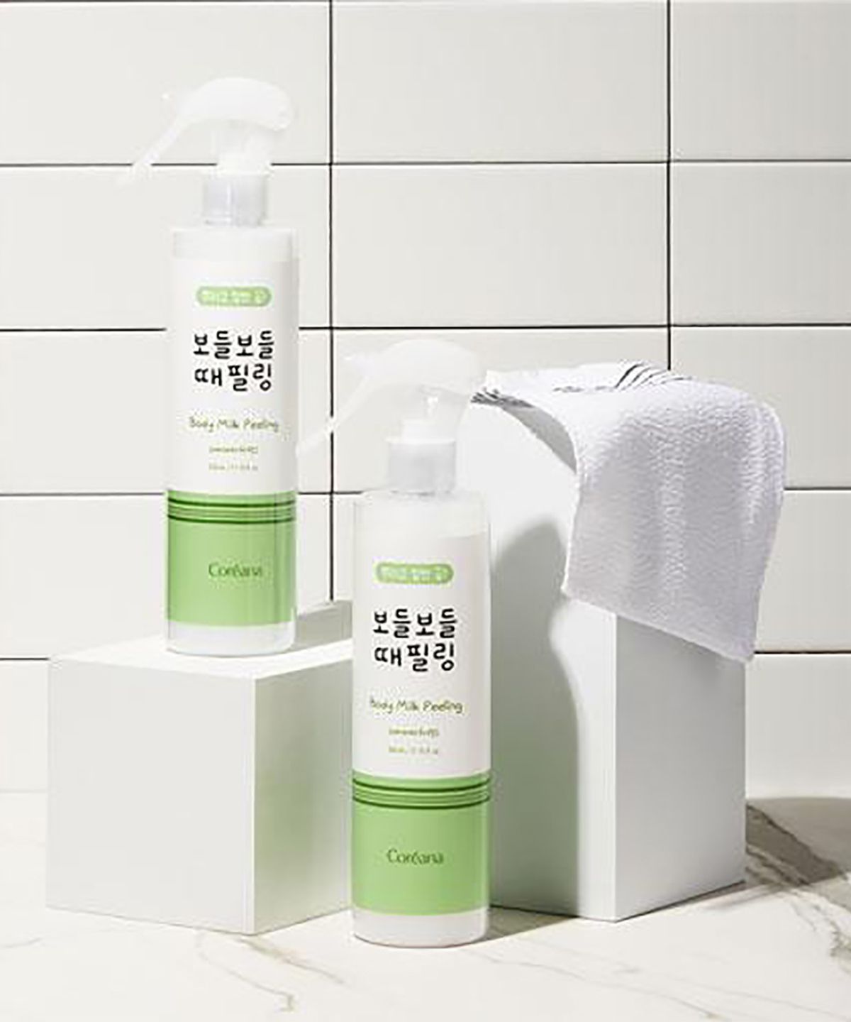 코리아나(COREANA) 바디밀크 때 필링 330ml