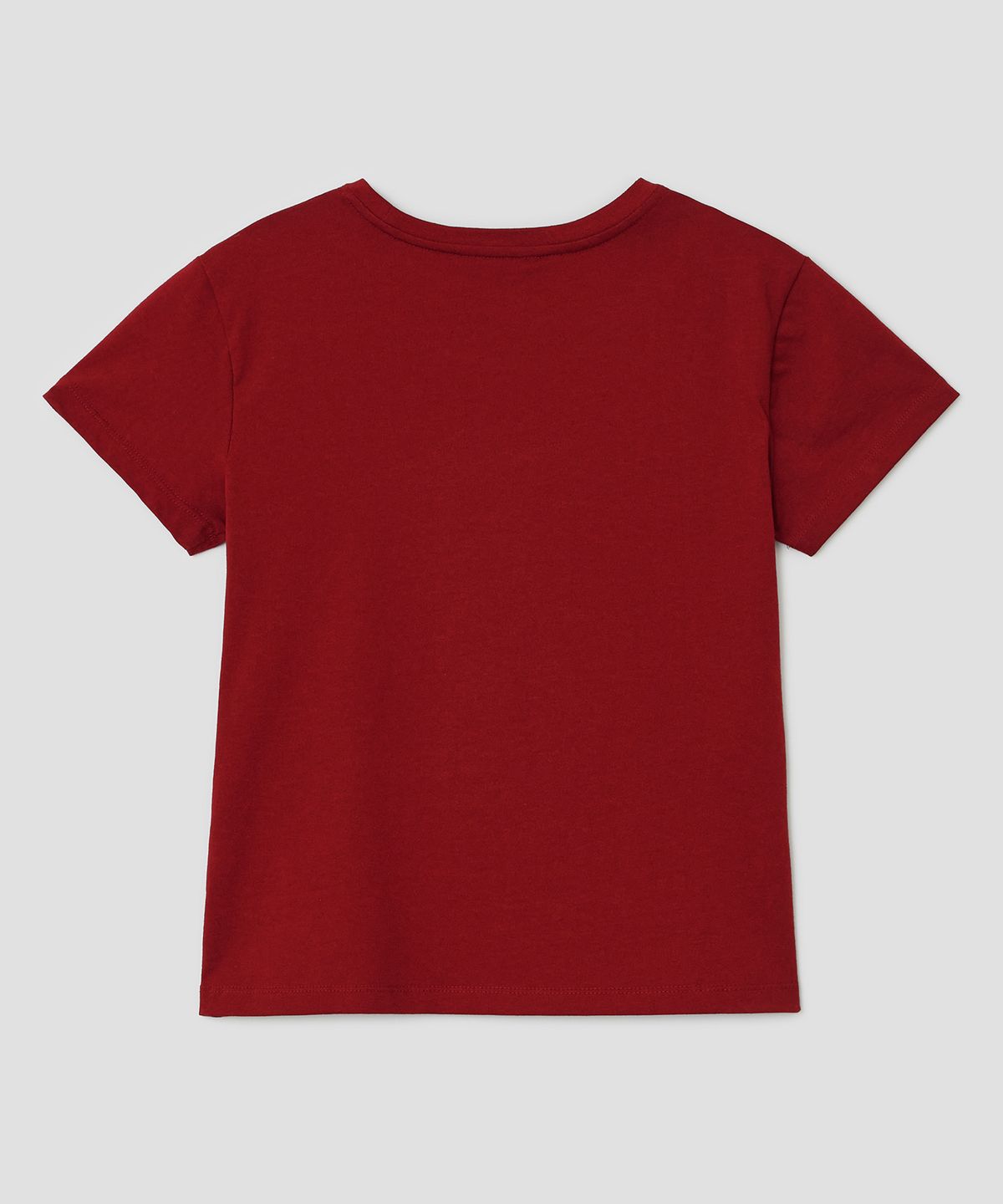 타입서비스(TYPESERVICE) Glittered Spiral Ruched Top [Red]