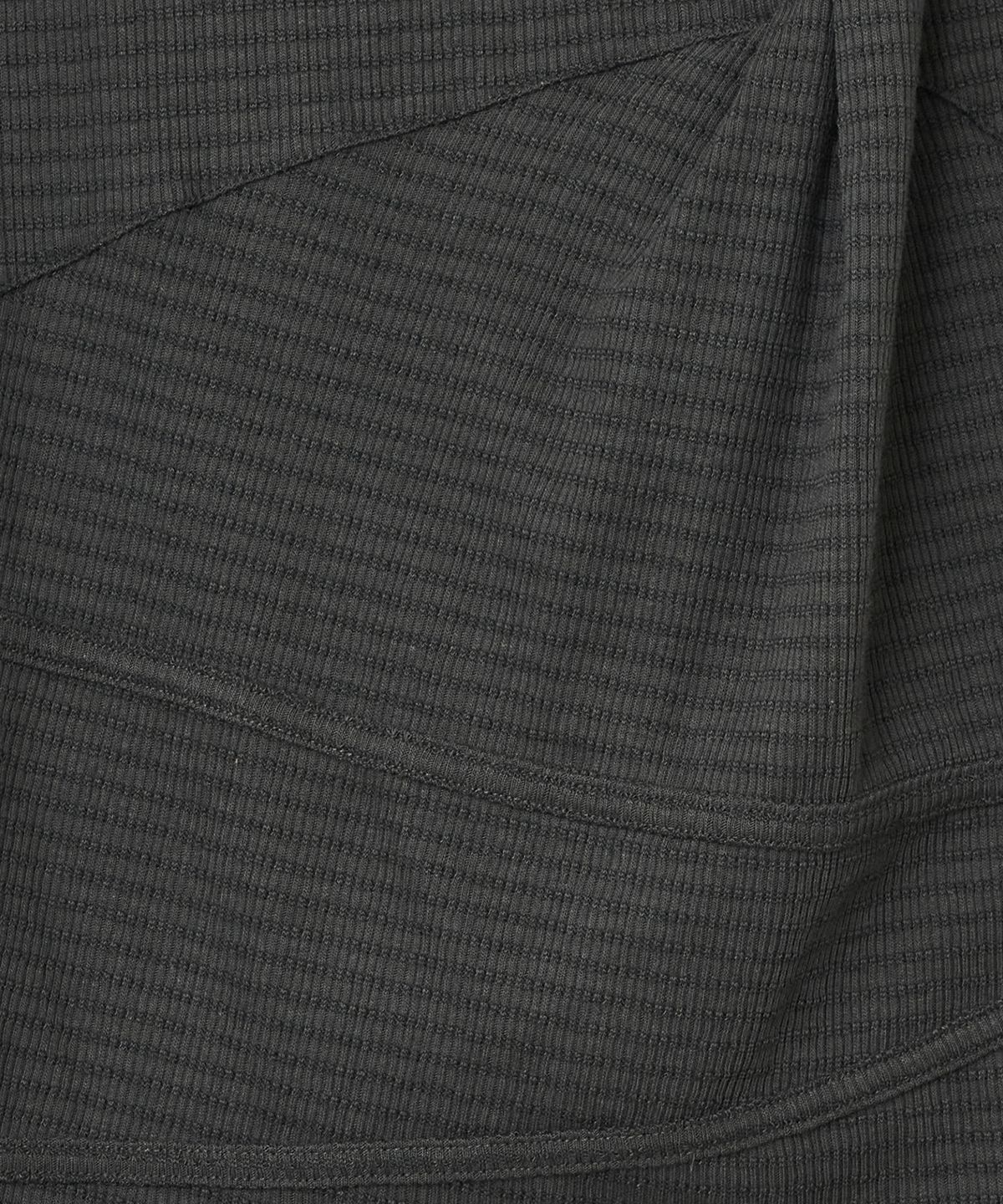타입서비스(TYPESERVICE) Asymmetric Twist Top [Charcoal]