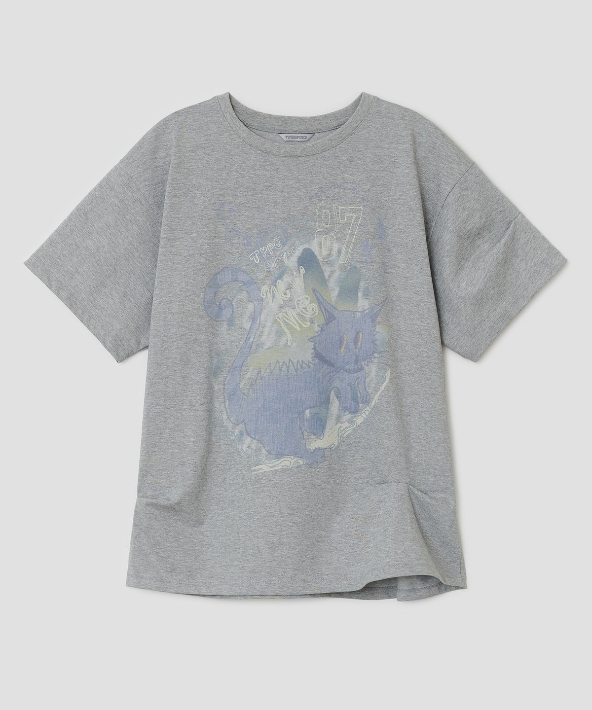 타입서비스(TYPESERVICE) New Me Ruched Top [Gray]