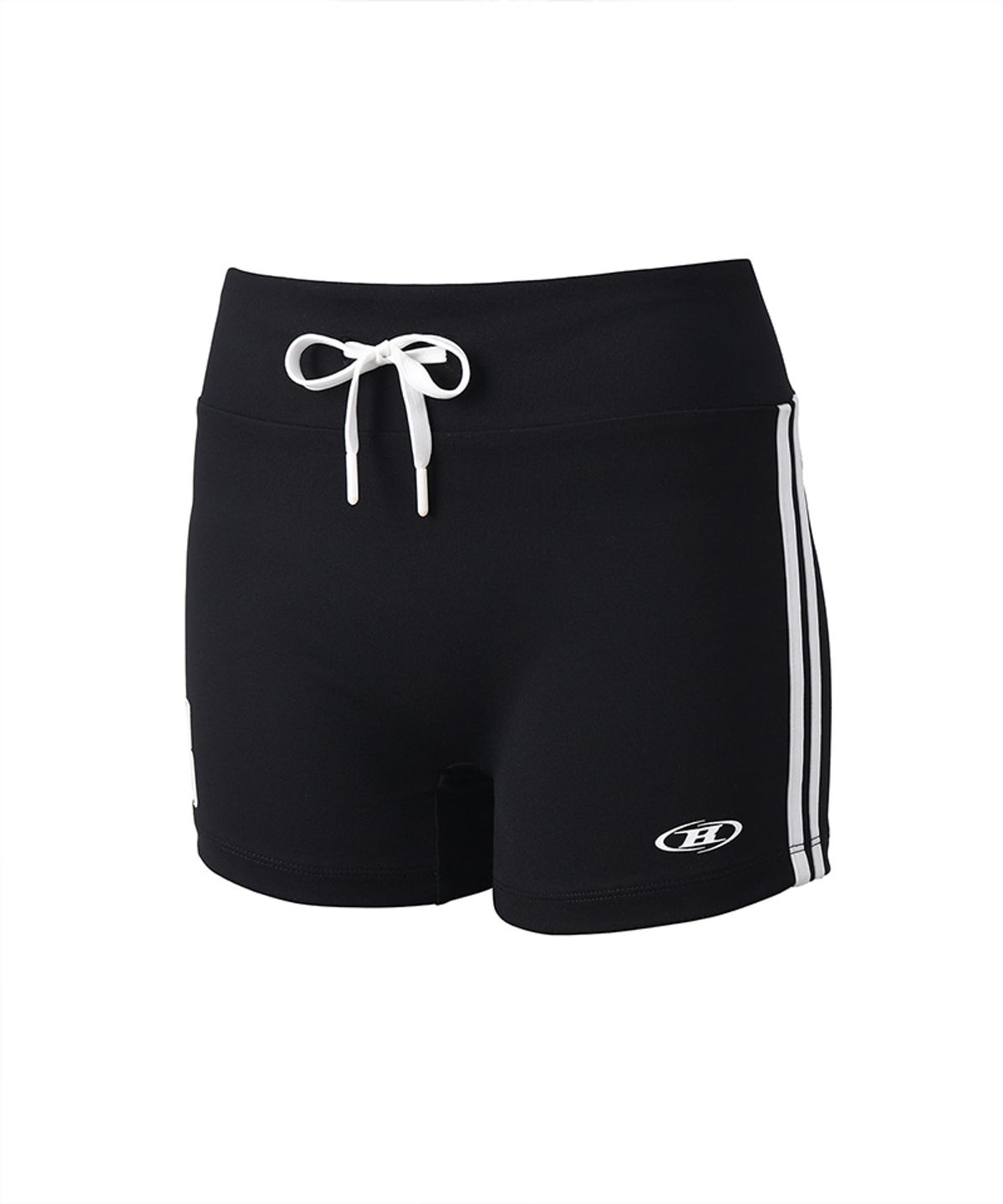 본투윈(BORN TO WIN) W FOOTBALL TRACK MICRO SHORTS [BLACK]