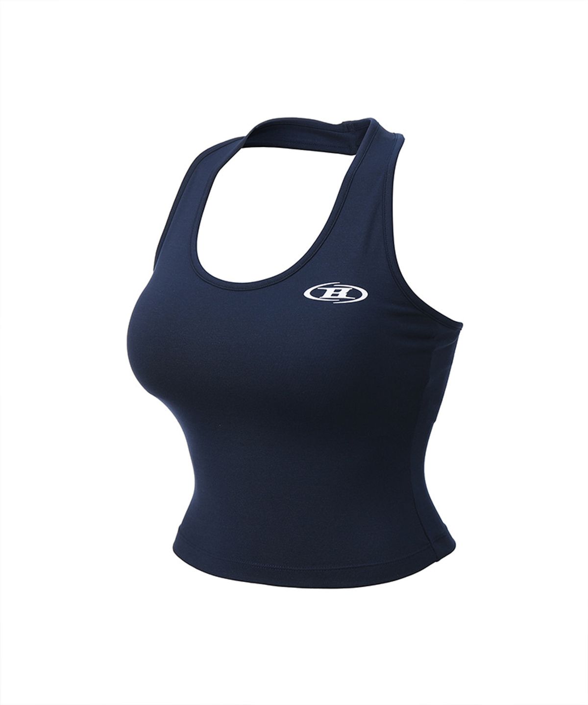 본투윈(BORN TO WIN) W SYMBOL B HALTER NECK BRA TOP [NAVY]