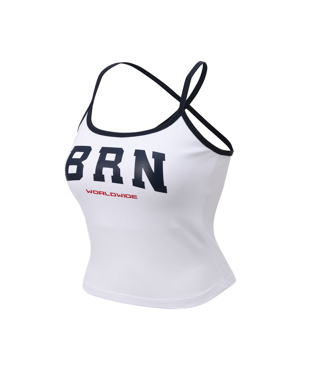 본투윈(BORN TO WIN) W BRN TANK BRA TOP [WHITE]
