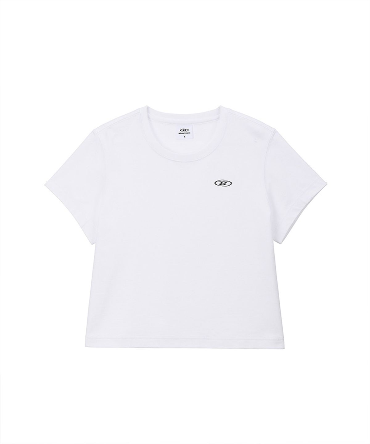 본투윈(BORN TO WIN) W SILVER B BASIC T-SHIRTS [WHITE]