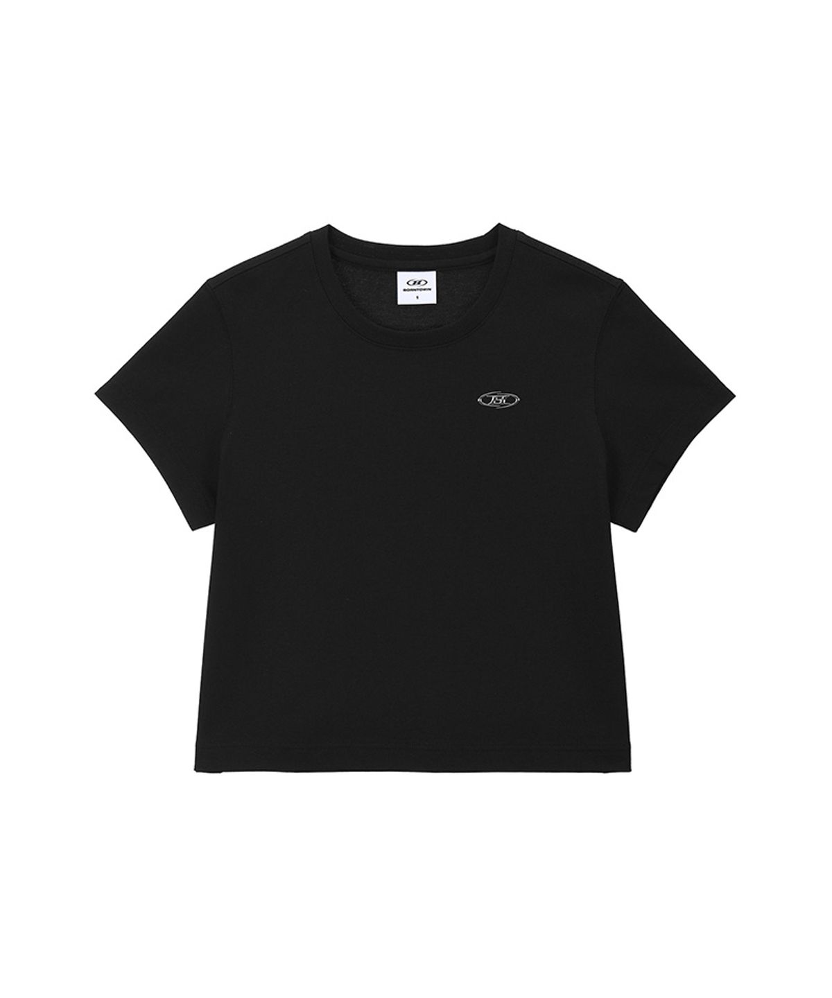 본투윈(BORN TO WIN) W SILVER B BASIC T-SHIRTS [BLACK]
