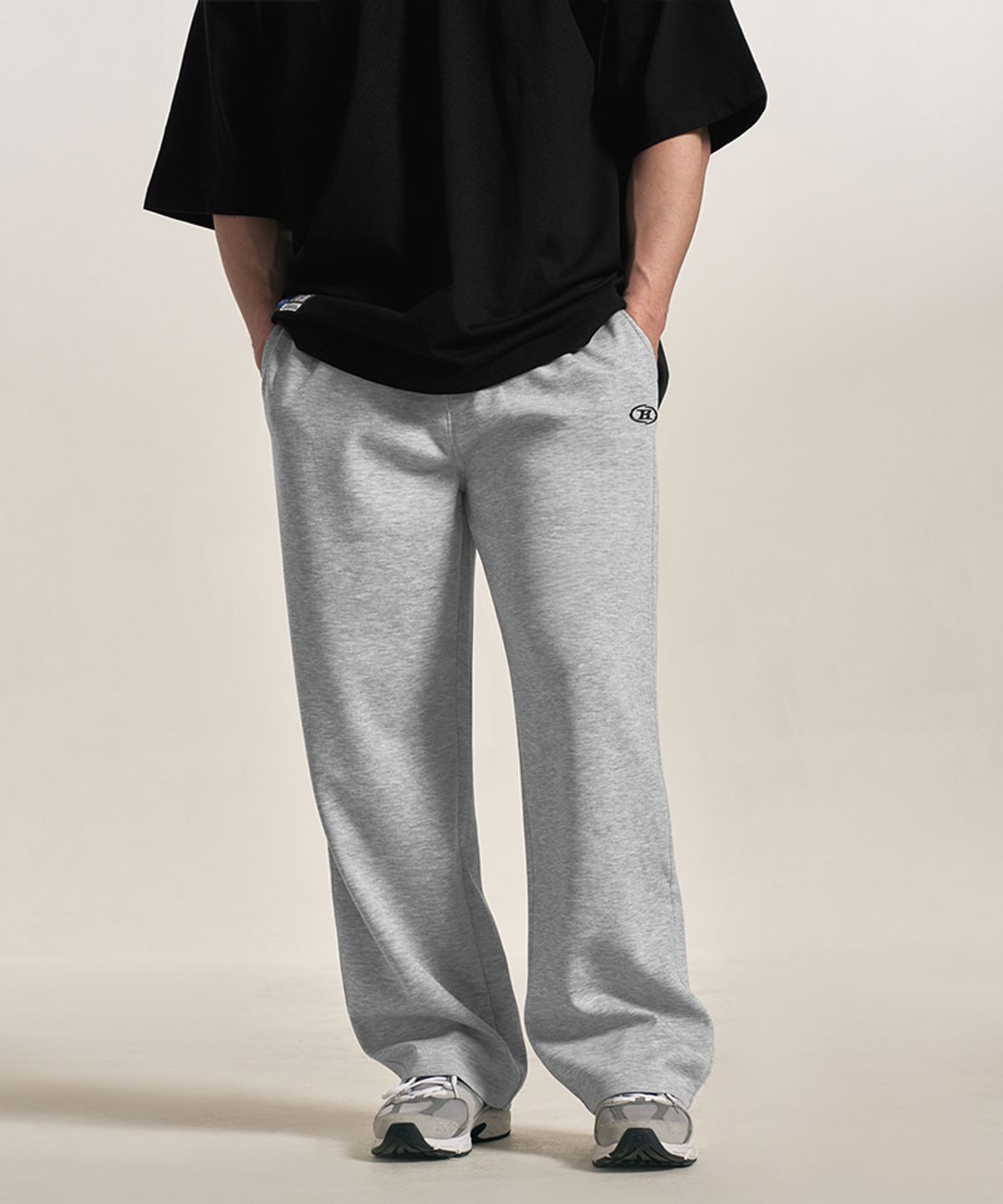 본투윈(BORN TO WIN) SILVER B-SOFT TOUCH PANTS [MELANGE GREY]