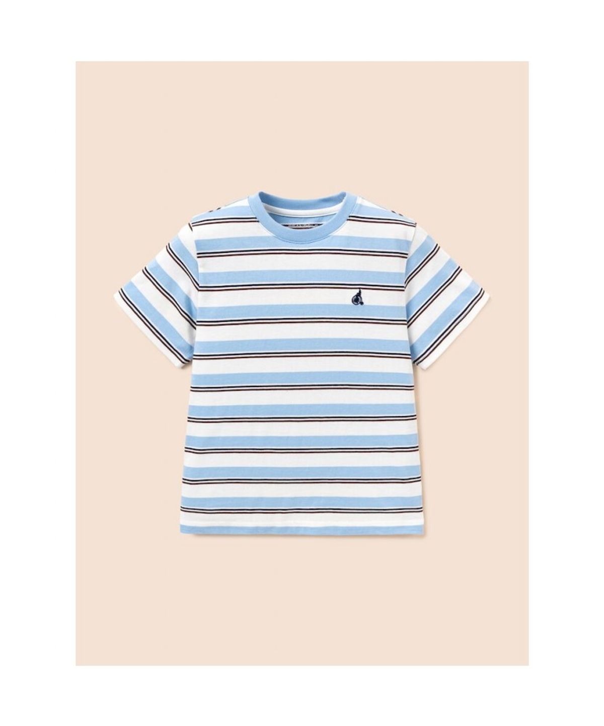 빈폴 키즈(BEANPOLE KIDS) 핫썸머 반소매 티셔츠 2PACK 상하세트  스카이 블루 (BI6442U03Q)