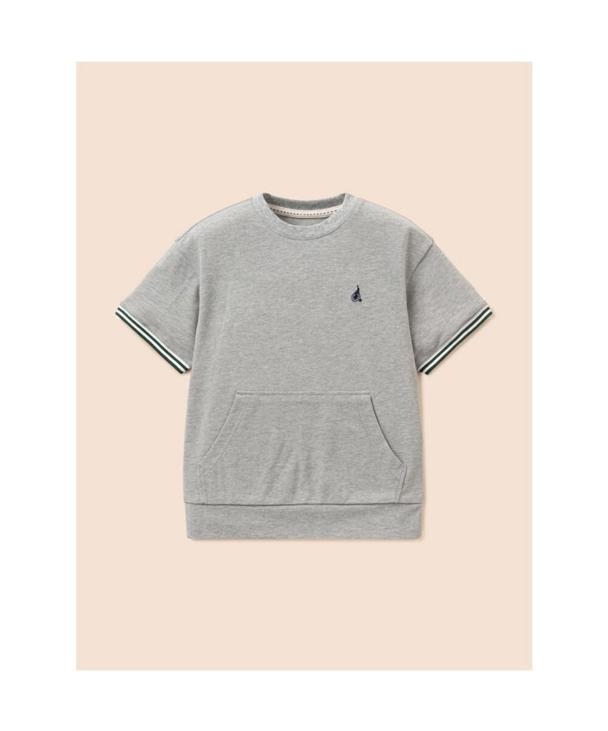빈폴 키즈(BEANPOLE KIDS) 캥거루 포켓 피케 상하 세트  그레이 (BI6442U063)