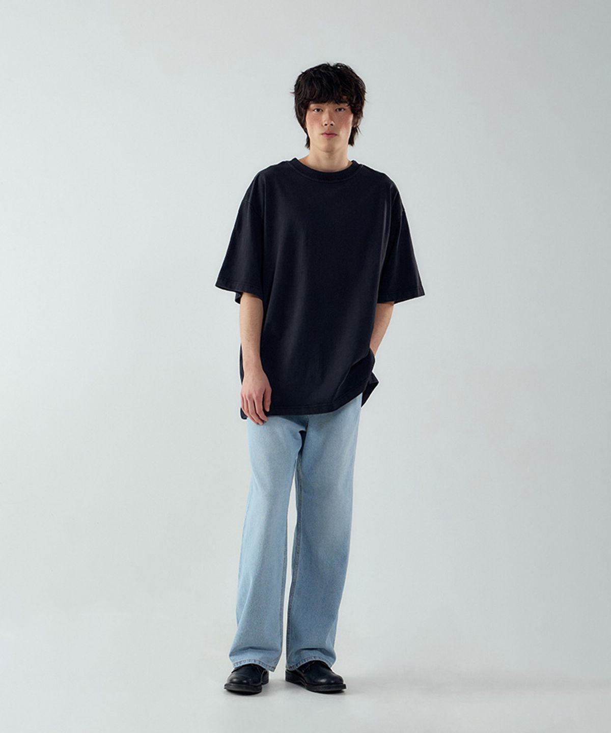 포티포(FORTYFOUR) [M] 에센셜 와이드 데님