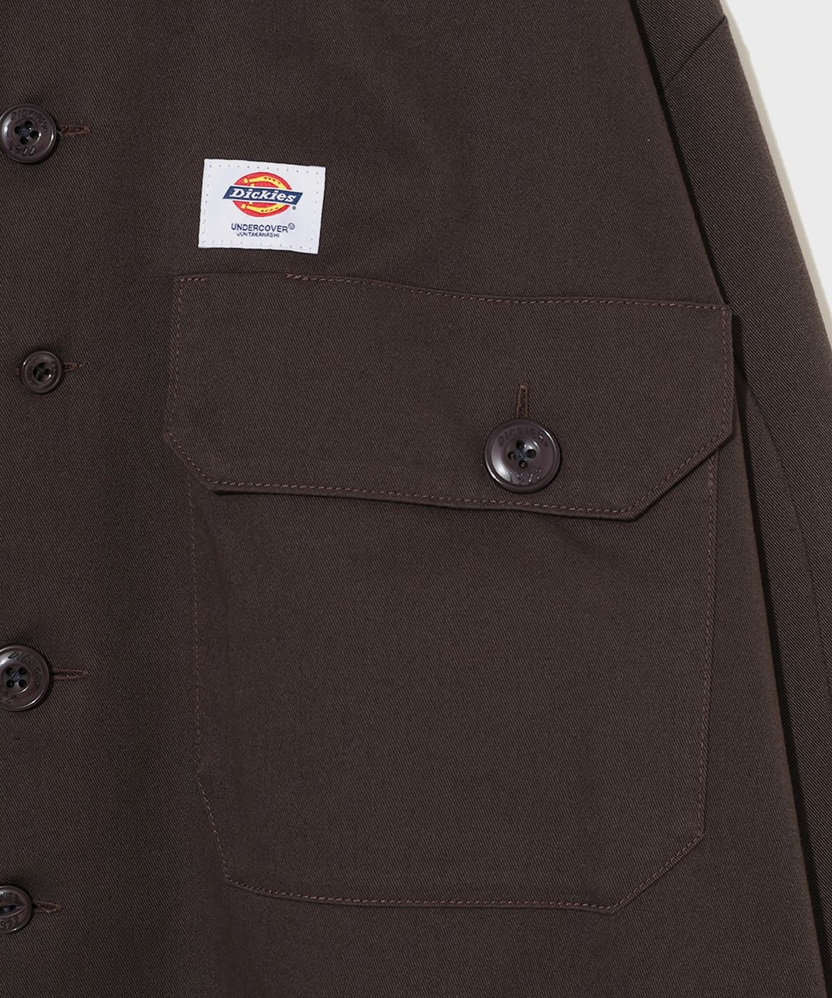 언더커버(UNDERCOVER) (M) 셔츠 브라운 UC1F4402 SHIRT BROWN
