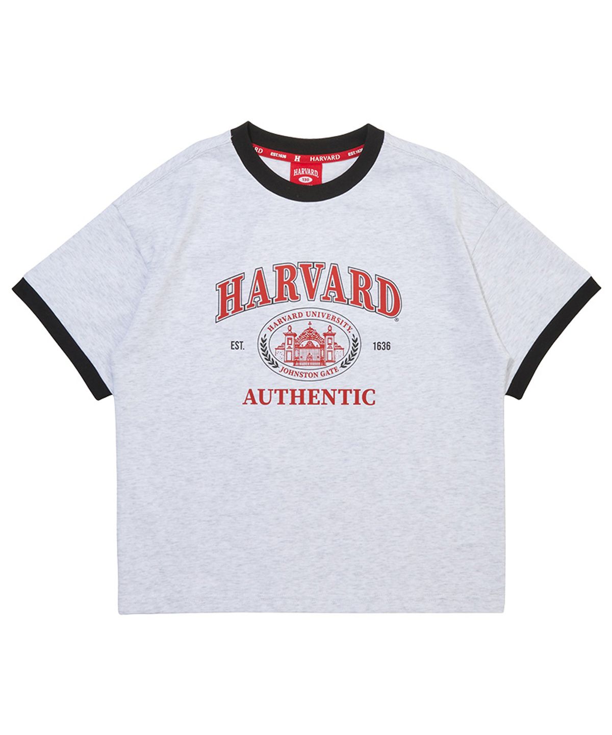 하버드 키즈(HARVARD KIDS) 링거 티셔츠 셋업 B6M004