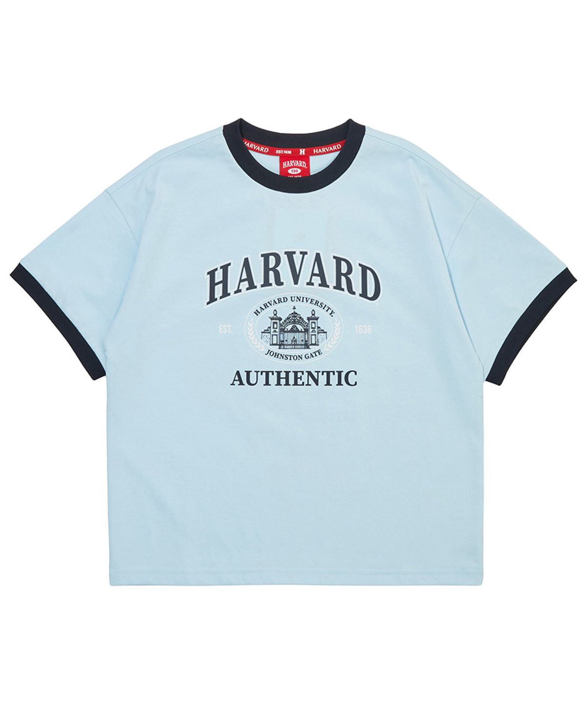하버드 키즈(HARVARD KIDS) 링거 티셔츠 셋업 B6M004