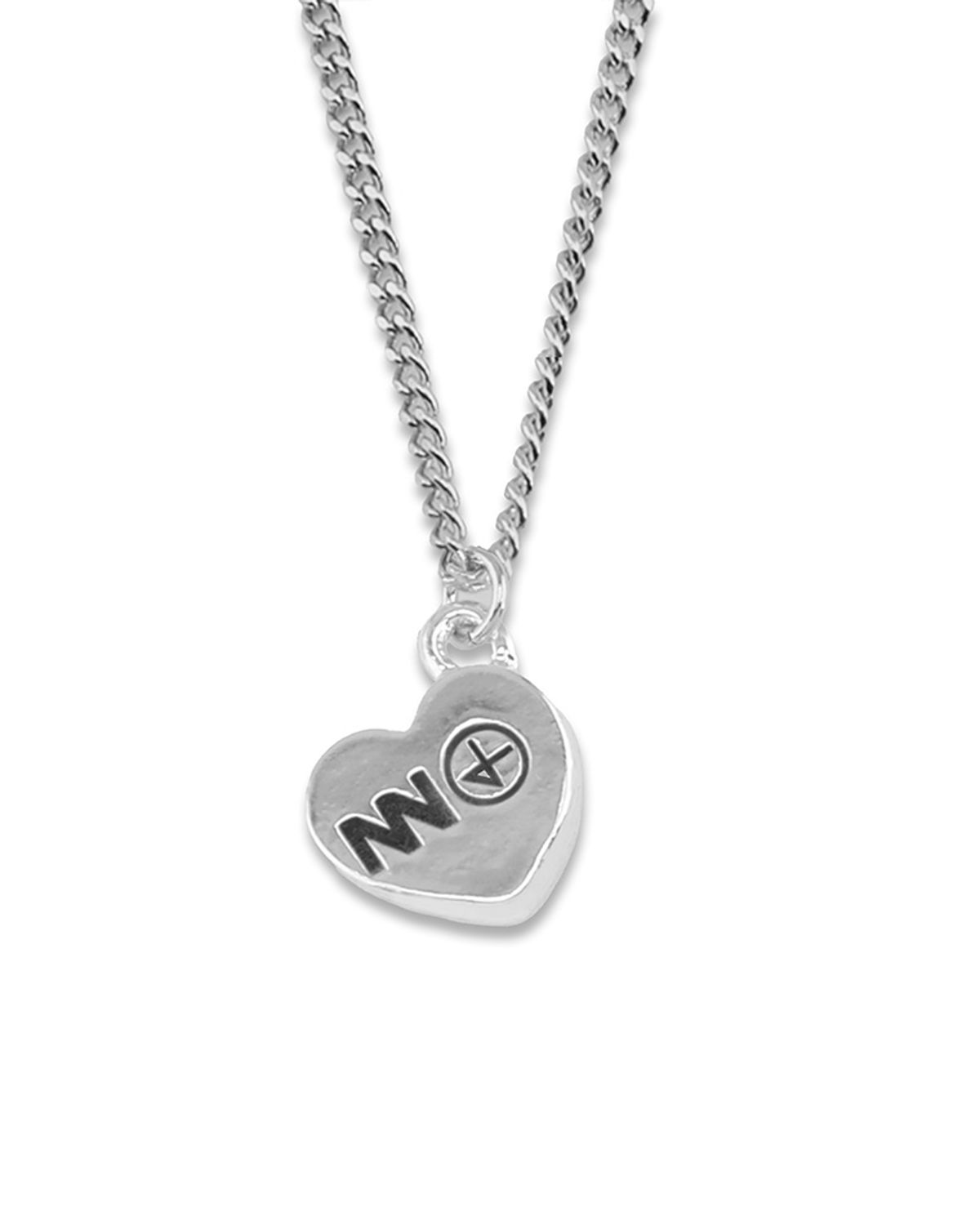 논논(NONENON) MINI LOVE NEC SILVER925