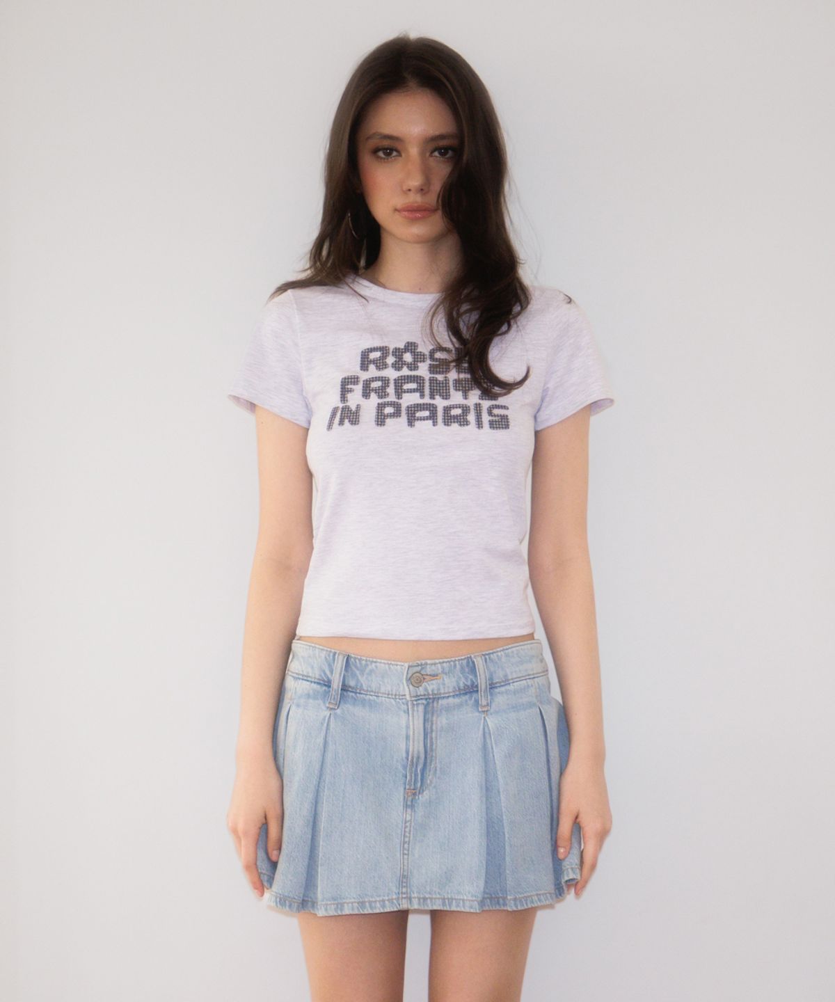 로제프란츠(ROSEFRANTZ) Paris Baby T-shirt [Melange Gray]