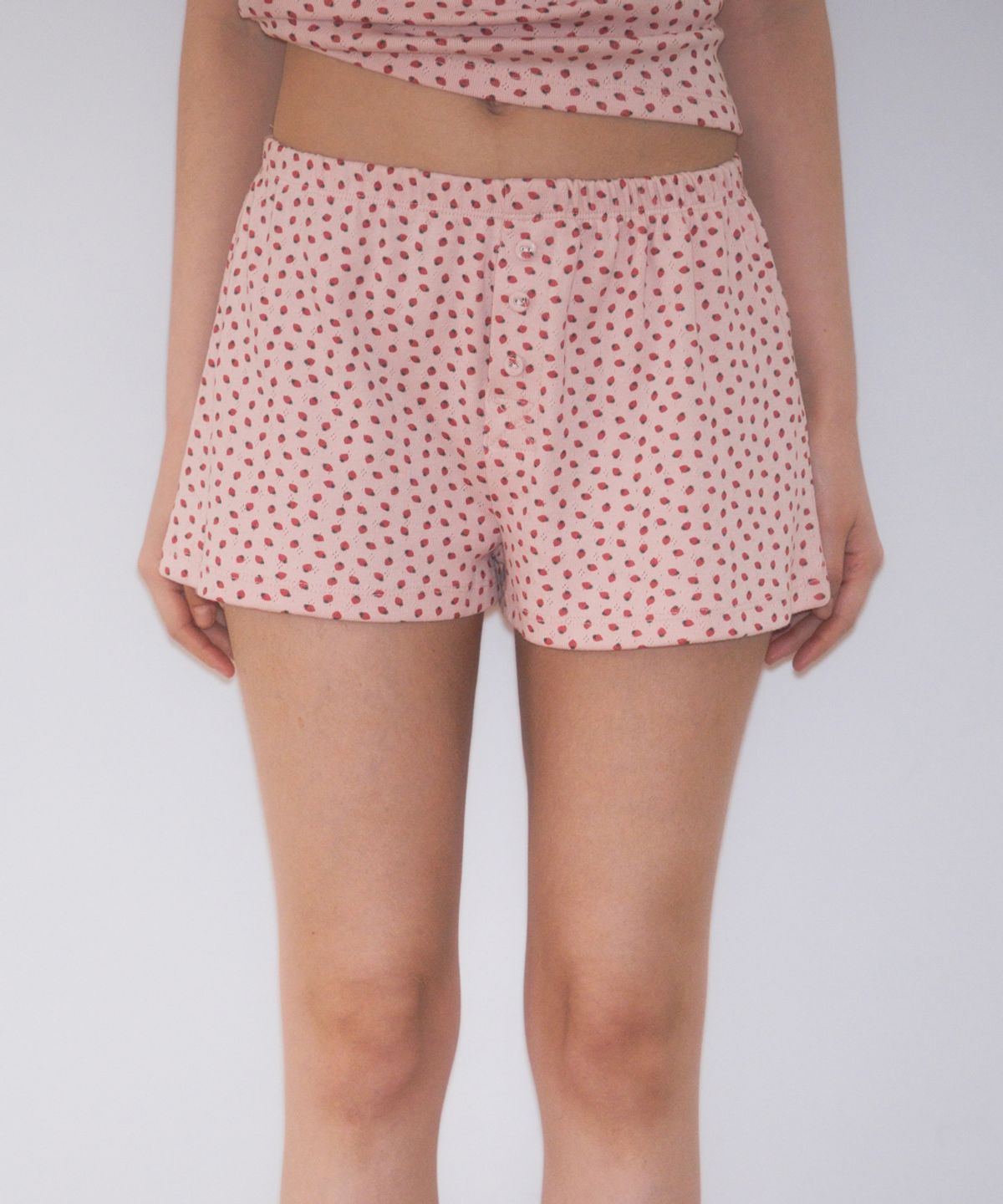 로제프란츠(ROSEFRANTZ) Rose & Berry Lounge Shorts [Pink]