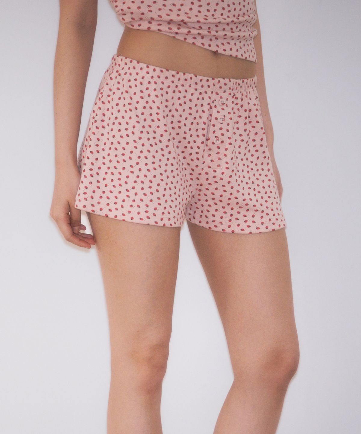 로제프란츠(ROSEFRANTZ) Rose & Berry Lounge Shorts [Pink]