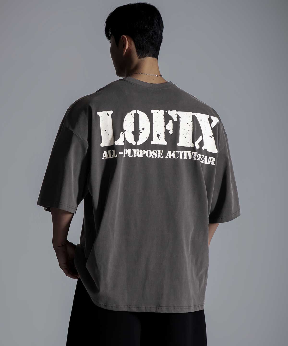 로픽스(LOFIX) 피그먼트 자이언트핏 반팔 3color