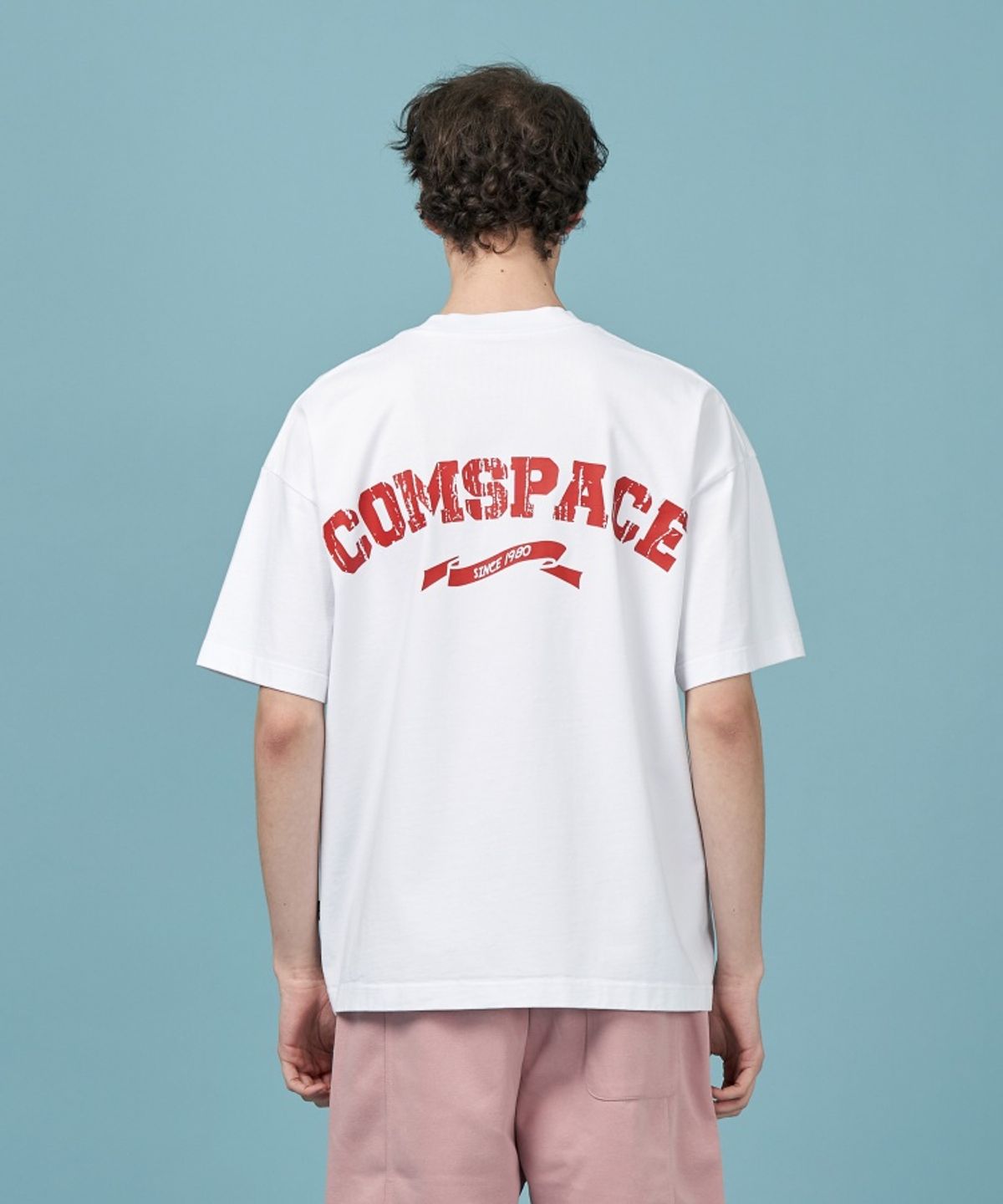 컴스페이스1980(COMSPACE1980) 익스팬디드 80 티셔츠_화이트