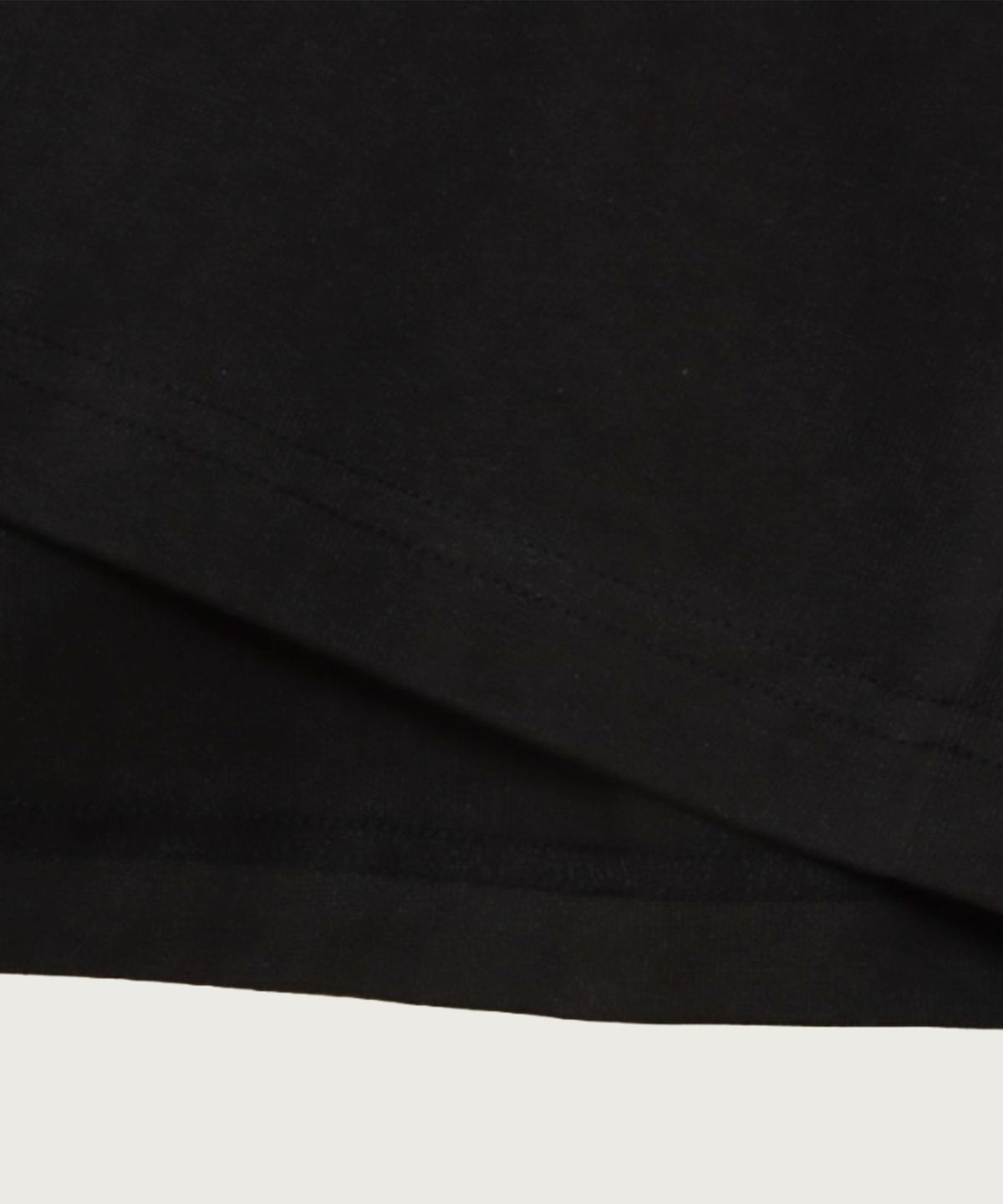챔피온(CHAMPION) T1011 헤비웨이트 래글런 7부 슬리브 티셔츠 Black (Made in USA)